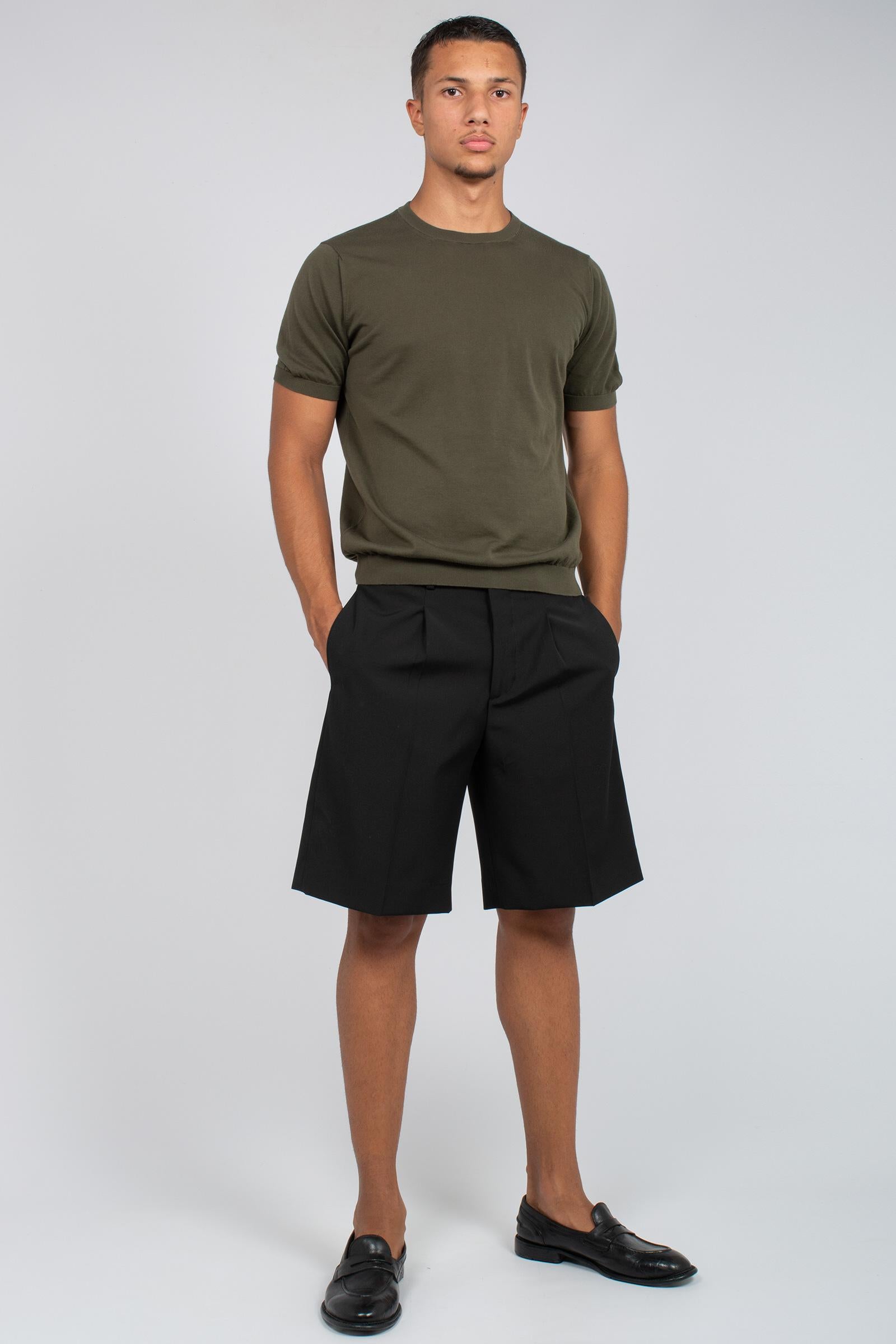 t-shirt girocollo unito D0GN100 471 DRUMOHR 