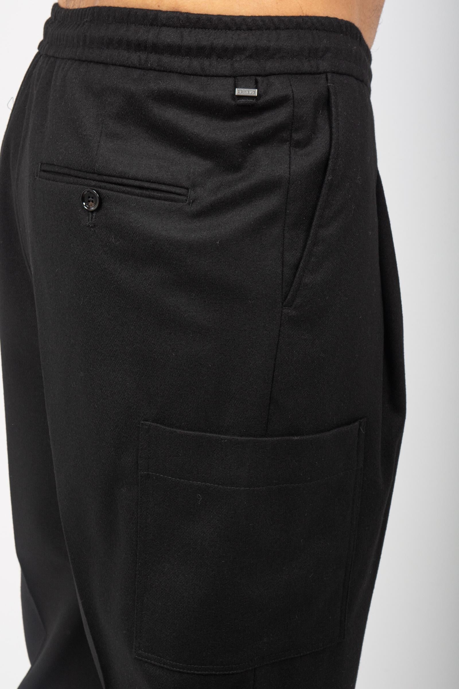 jogger in misto lana 'noah' NOAHFF290 NERO BE ABLE 