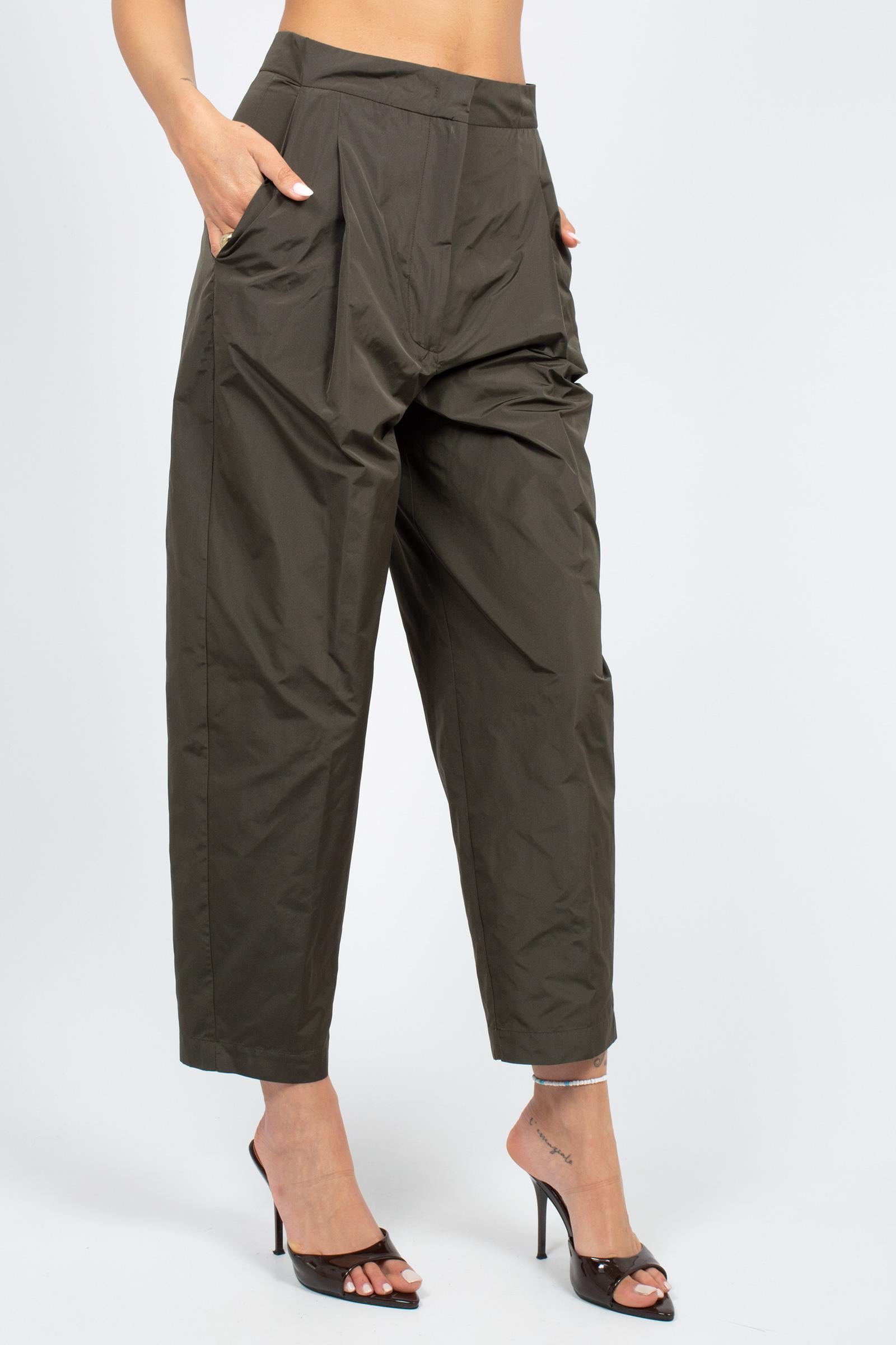 pantalone in taffeta 'chantal' P6SP01 S92 ERIKA CAVALLINI 