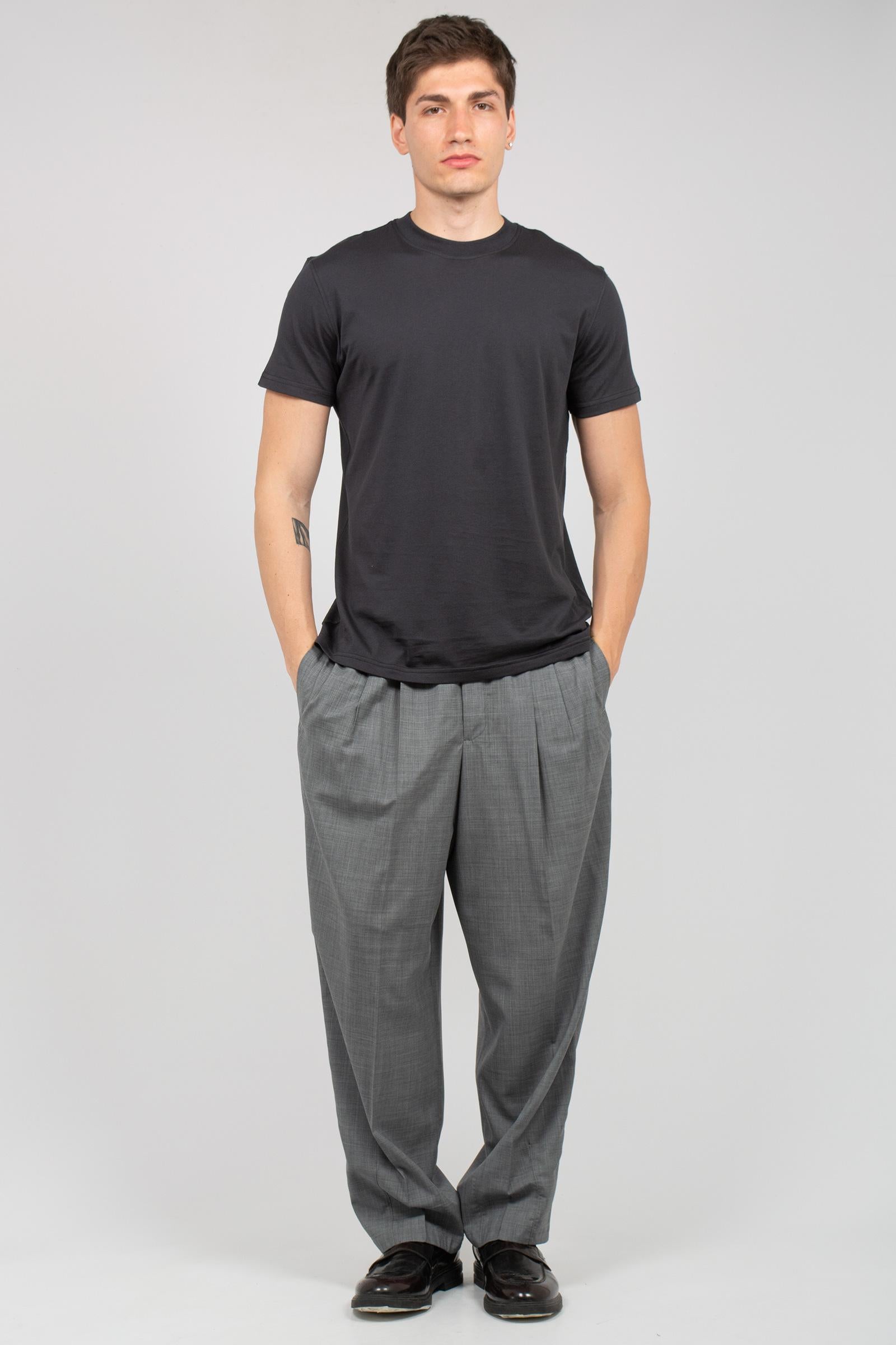 jogger in misto cotone 'wide fit' COASWDZB00KLT ZI560220 PT TORINO 