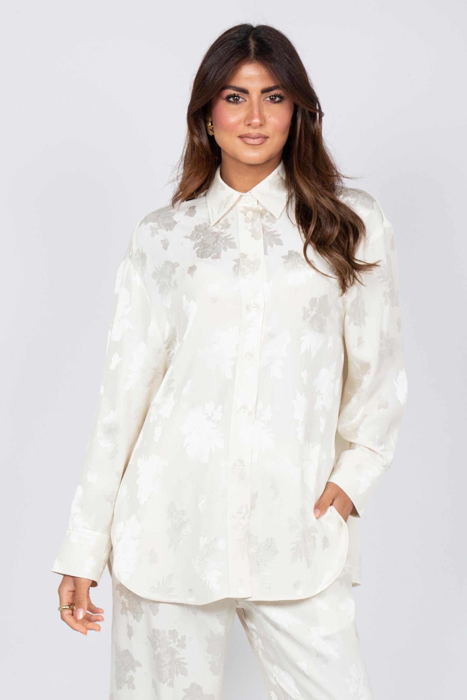 camicia in viscosa LS540S01 155 DRUMOHR 