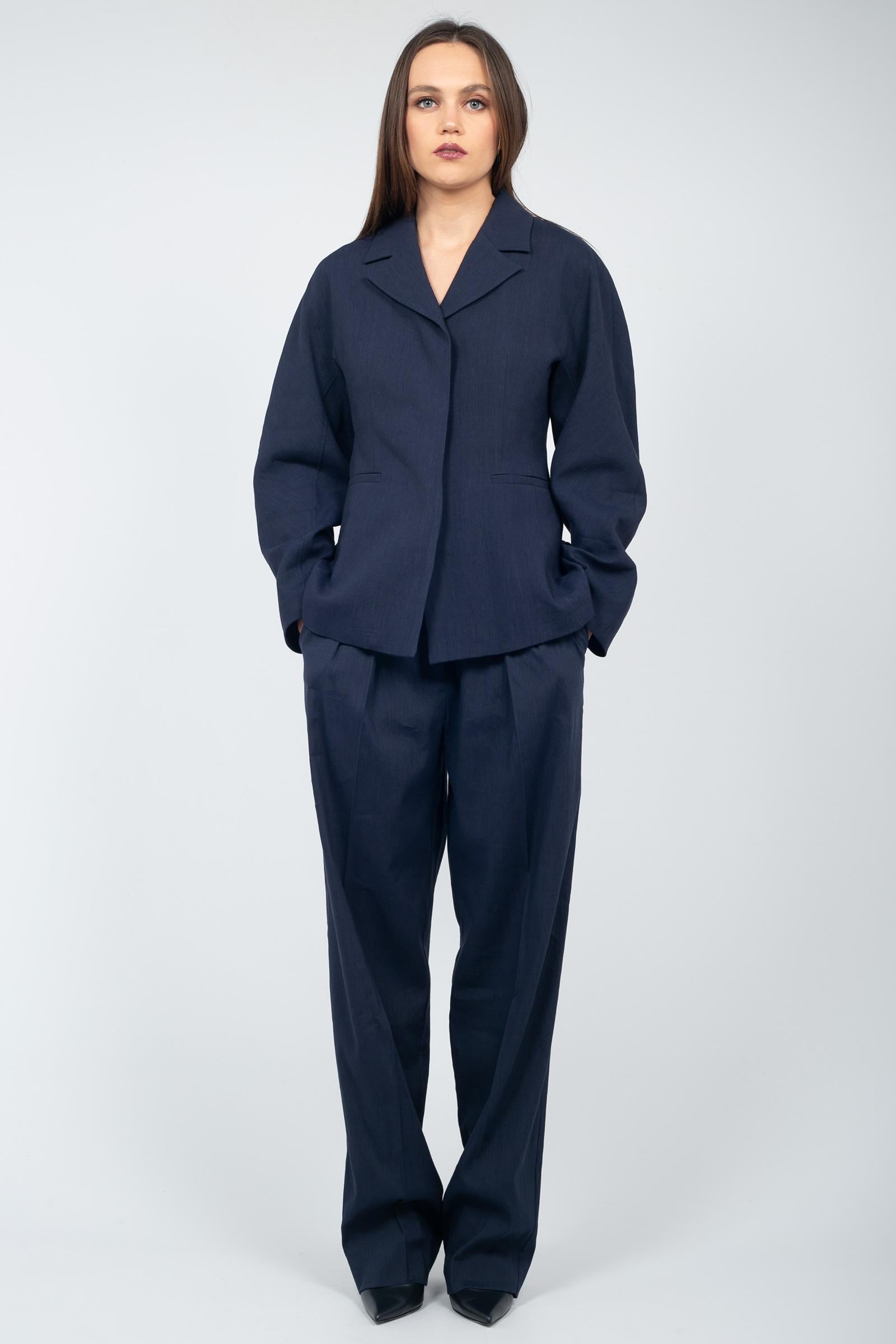 pantalone emily x marella in misto lino 'portray' PORTRAY 007 MARELLA 
