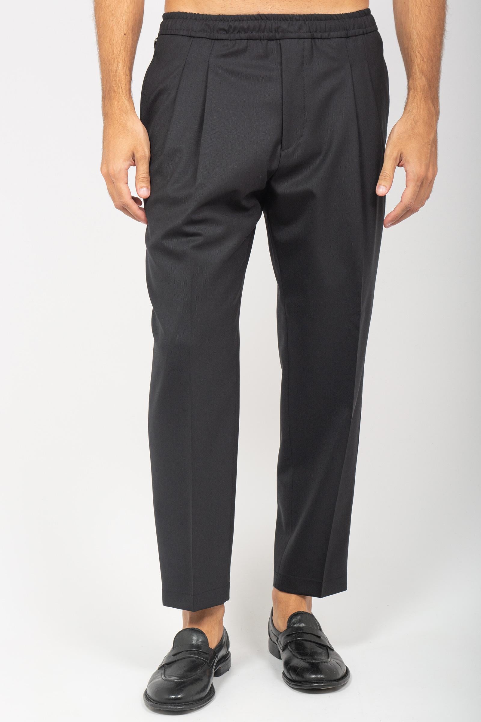 jogger in misto lana 'baddy' BADDYGBC NERO BE ABLE 