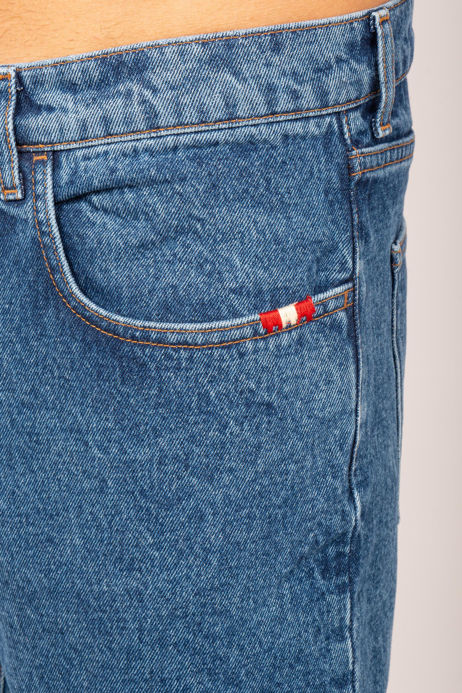 jeans in denim di cotone 'jeremiah' AMU001D4350111 C0999 AMISH 