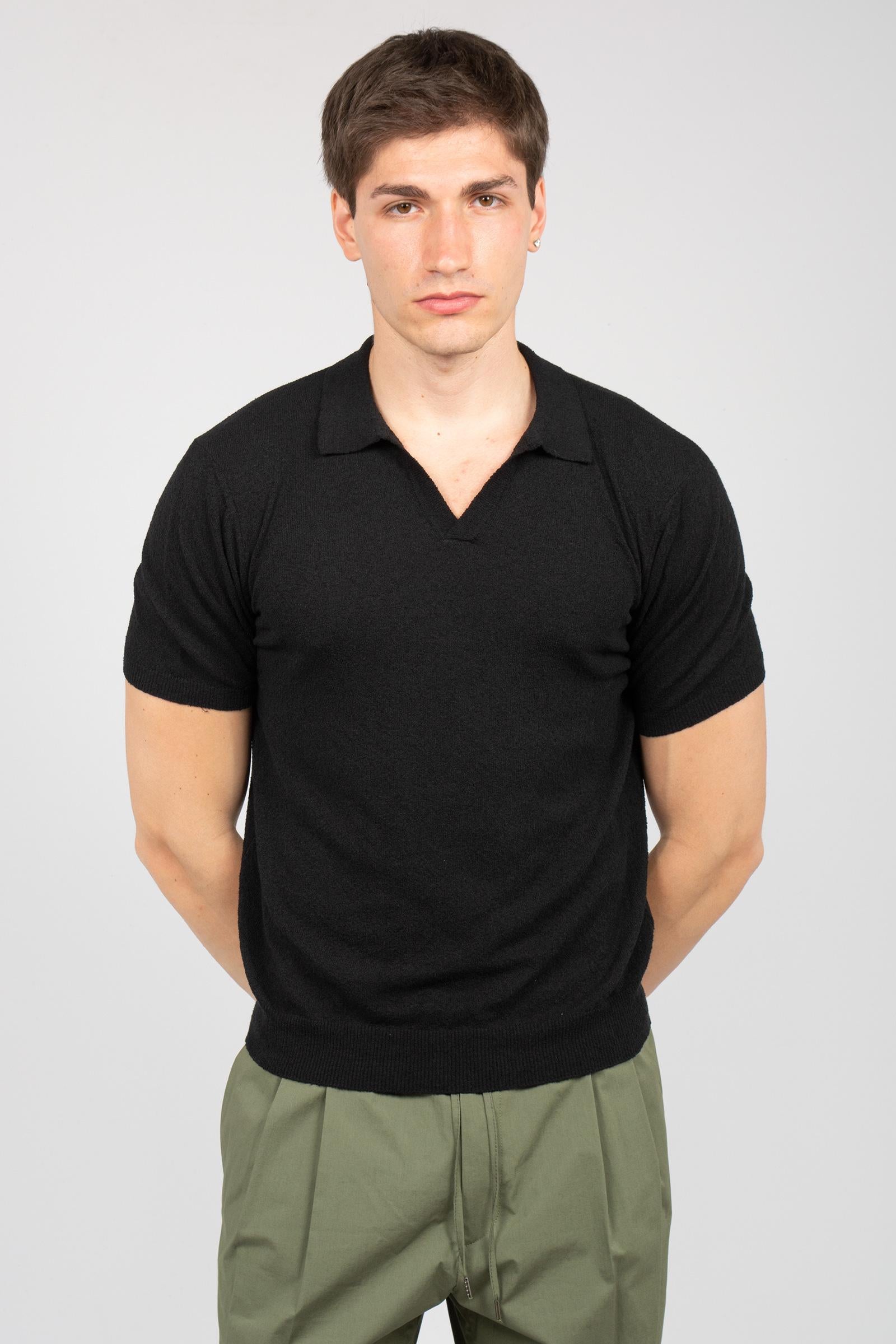 polo in cotone spugna D9SP146L 690 DRUMOHR 