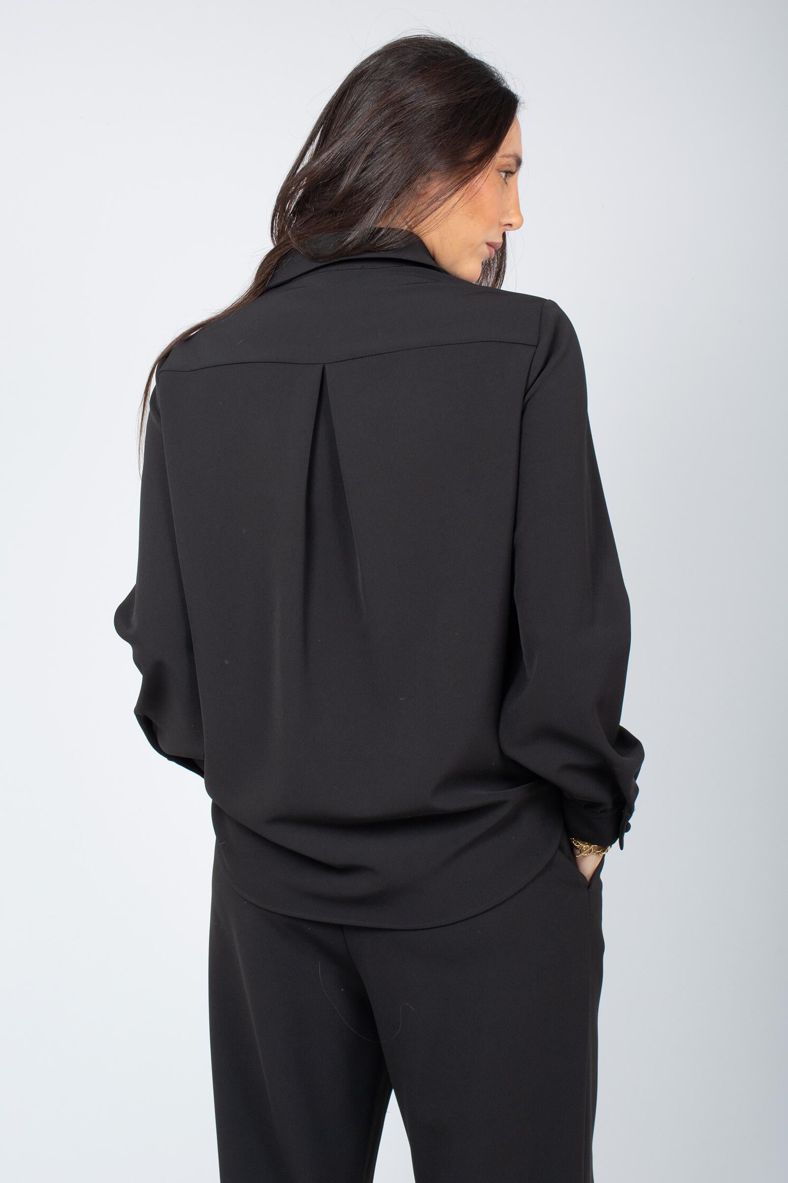 camicia in cadis con ricami disco JM556450657 20000 MALIPARMI 