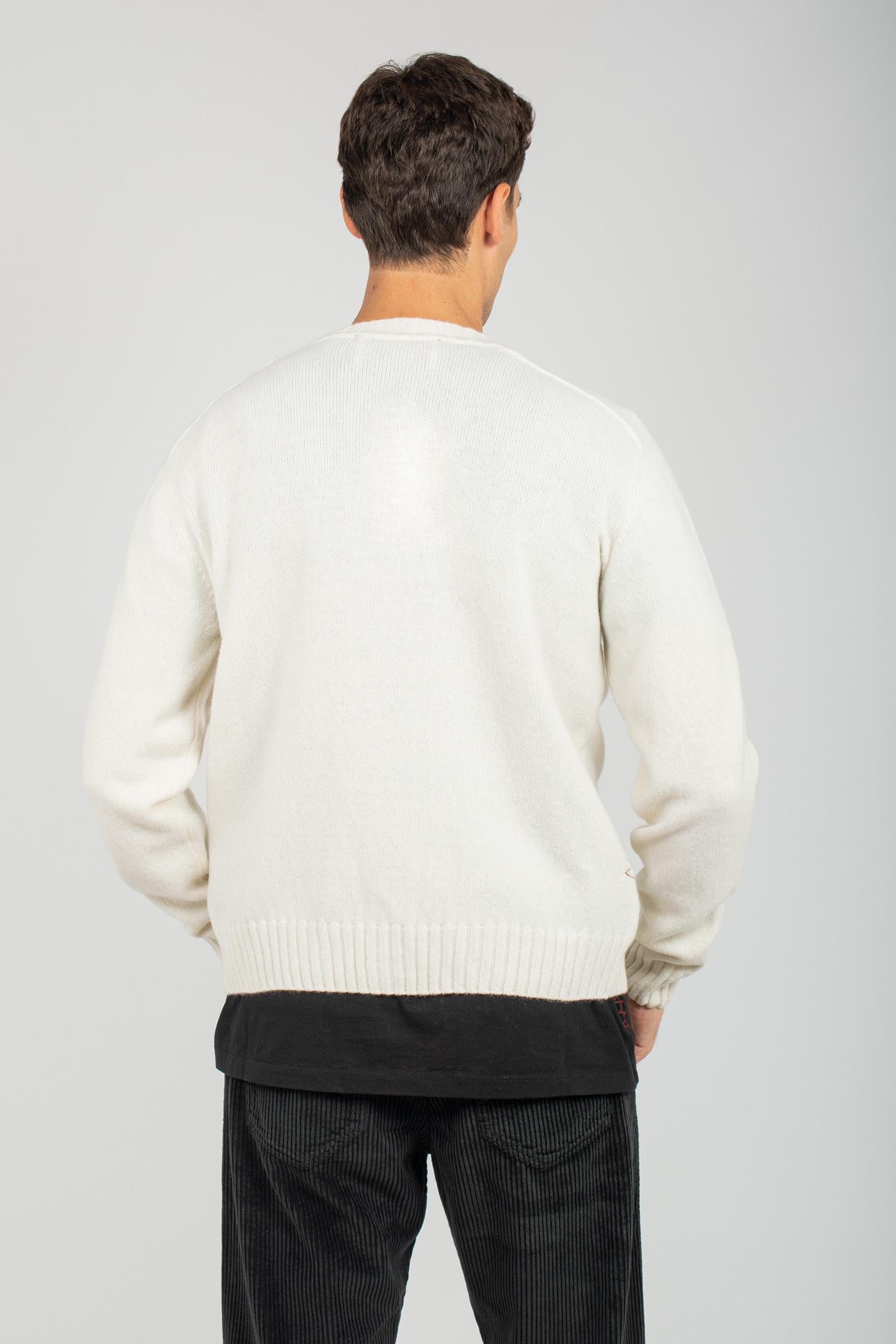 cardigan chanel in lana B9F0022 PANNA AMARANTO 