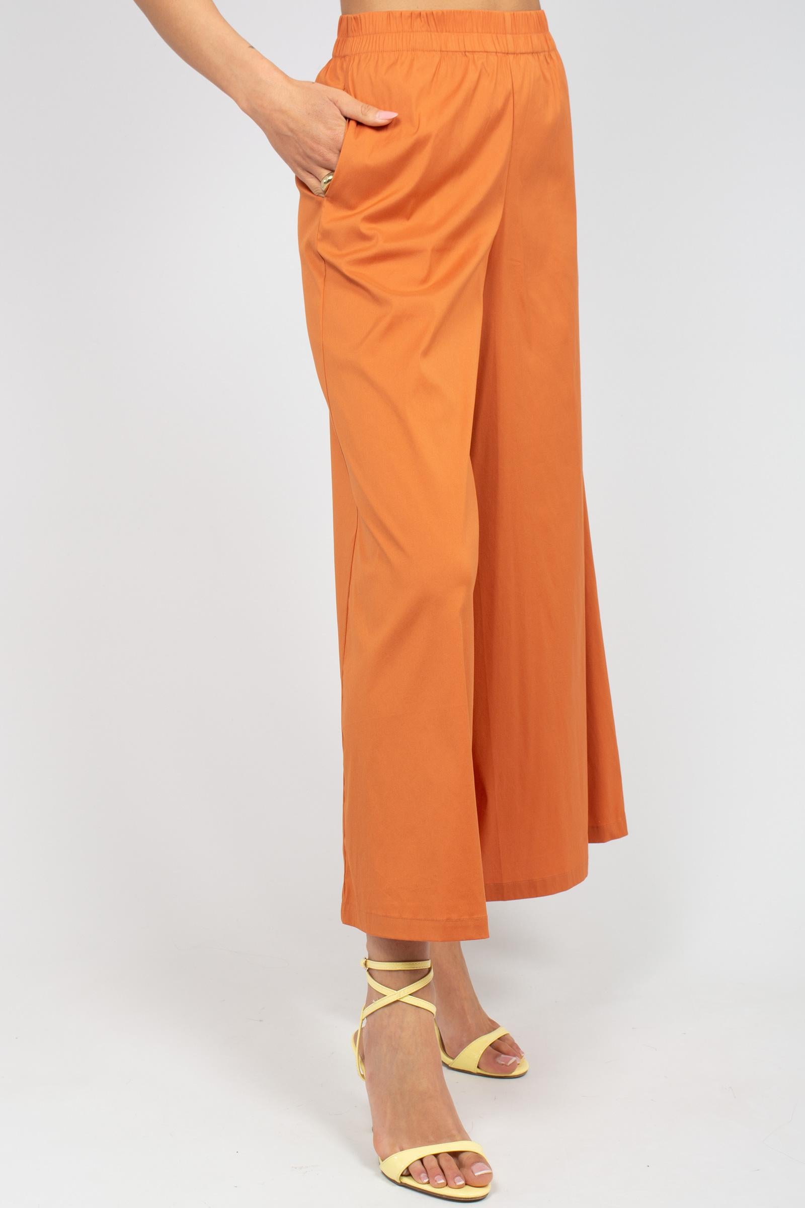 pantalone in misto cotone 261M1252 086 MAIDA MILA 