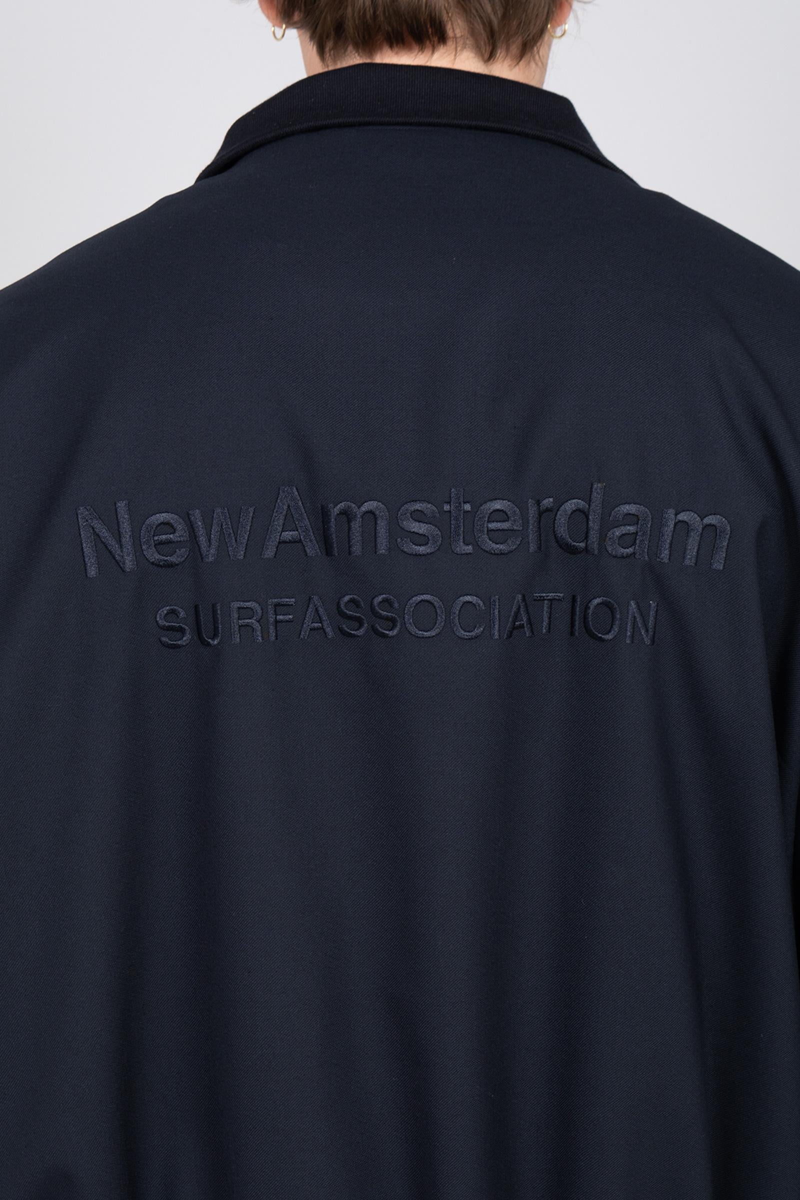 giacca oversize con zip 2601006001 NIGHT NEW AMSTERDAM 