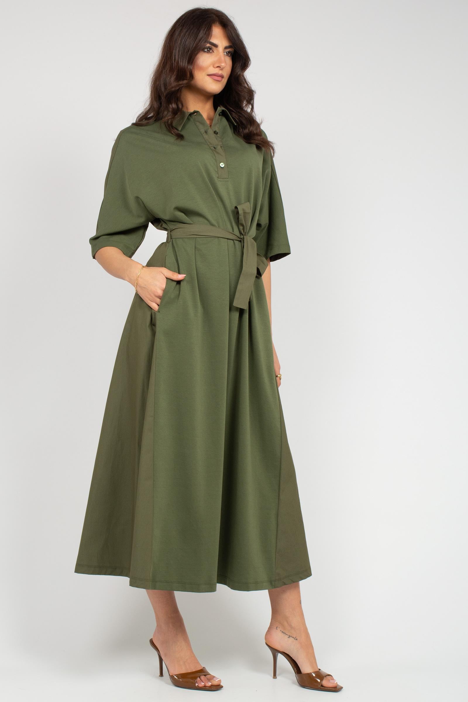 abito in jersery di cotone 'albero' 2616621028600 004 MM - MAX MARA 
