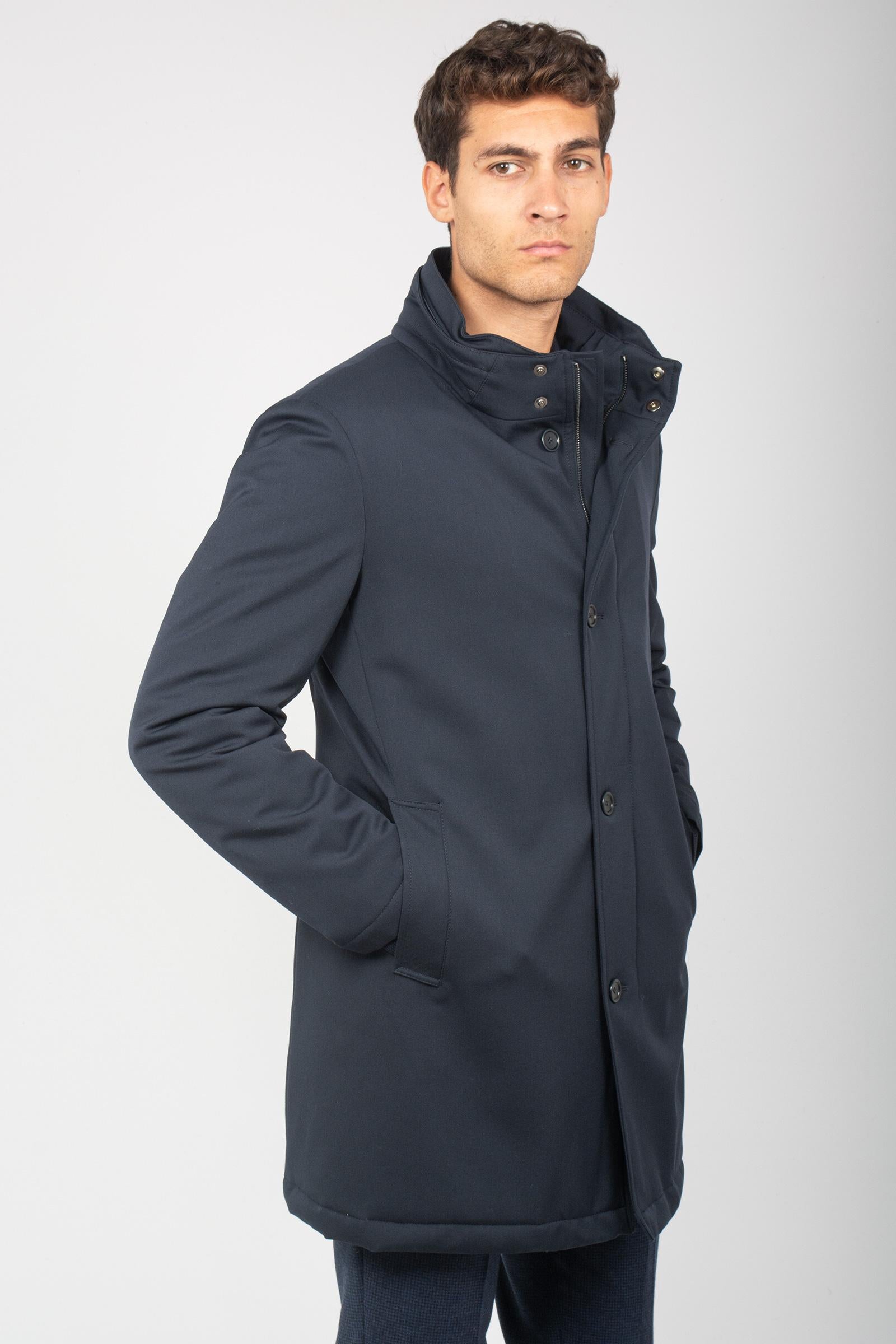 cappotto in tessuto storm system loro piana 9000952301V3 1335 TARDIA 