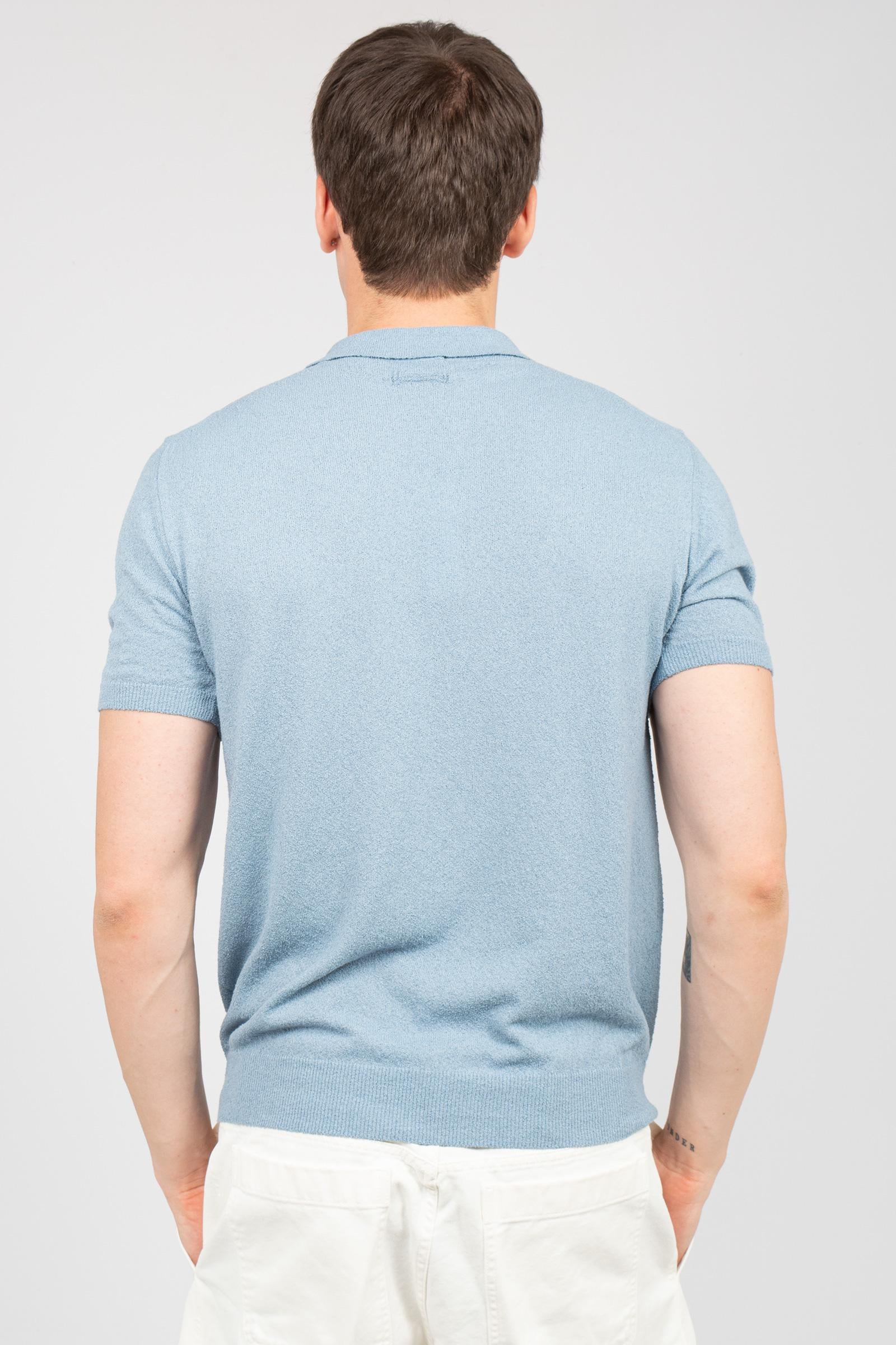 polo in cotone spugna D9SP146L 710 DRUMOHR 