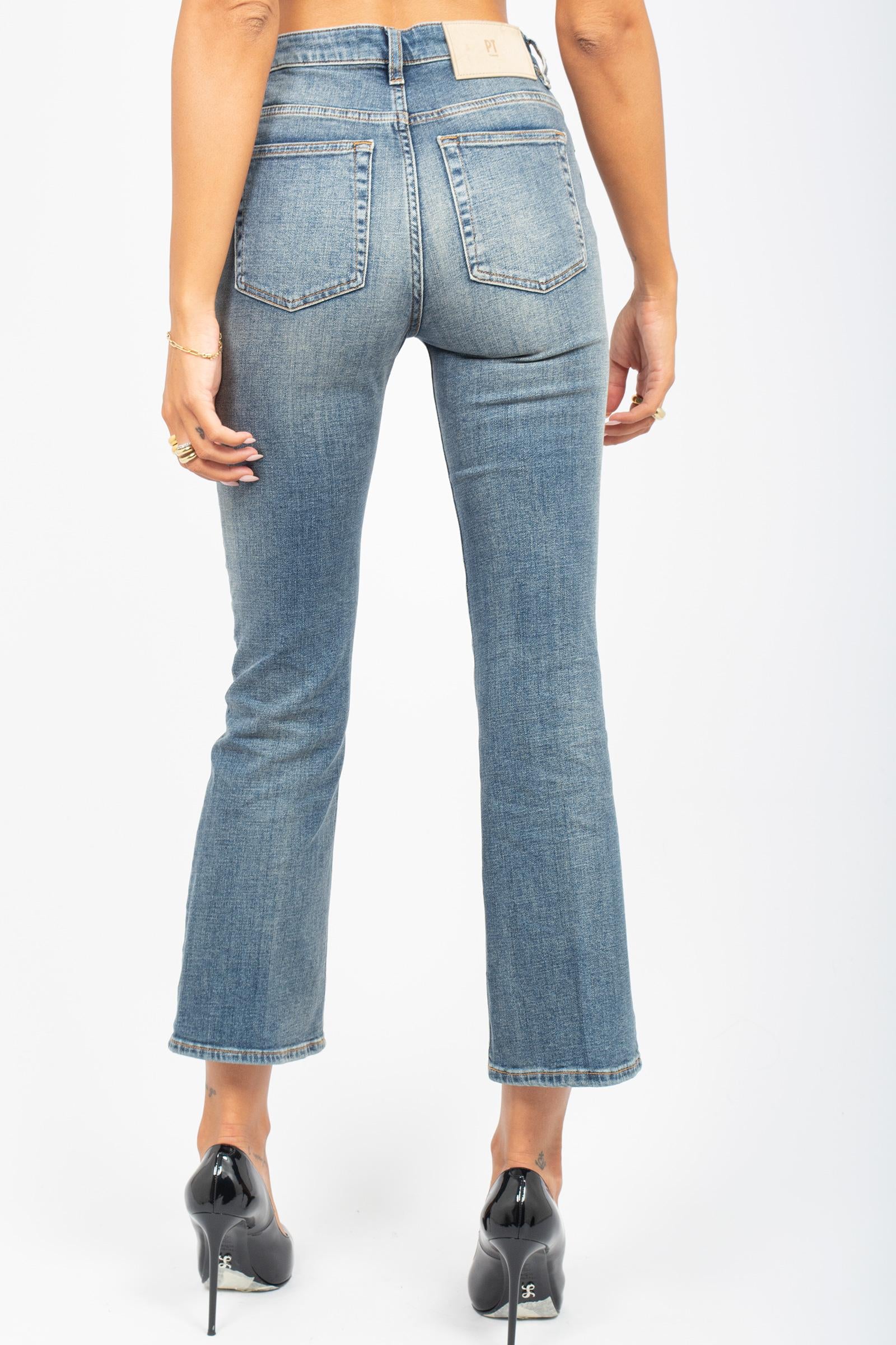 denim in cotone stretch 'kim' C1VPKMZ0 AW0340ML59 PT TORINO DENIM 