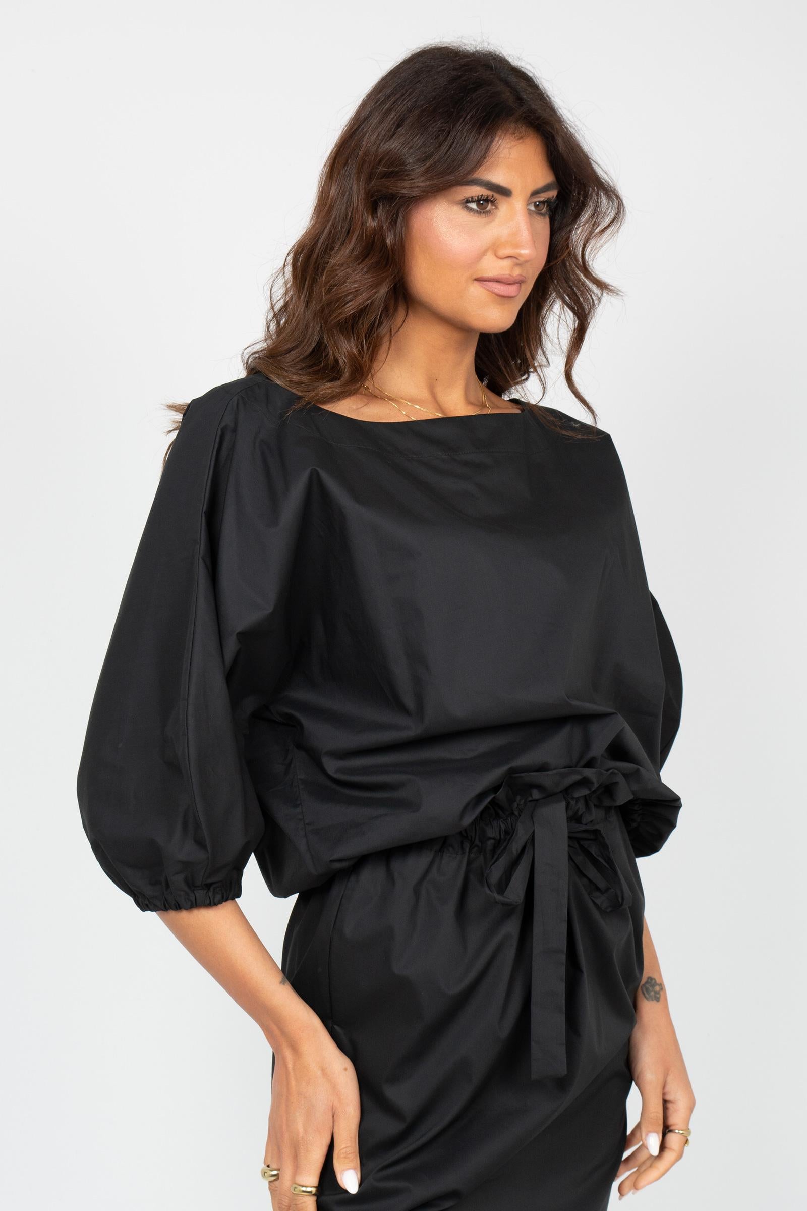 blusa kimono con elastico GRIGNOLINODD05 999 DOUUOD 