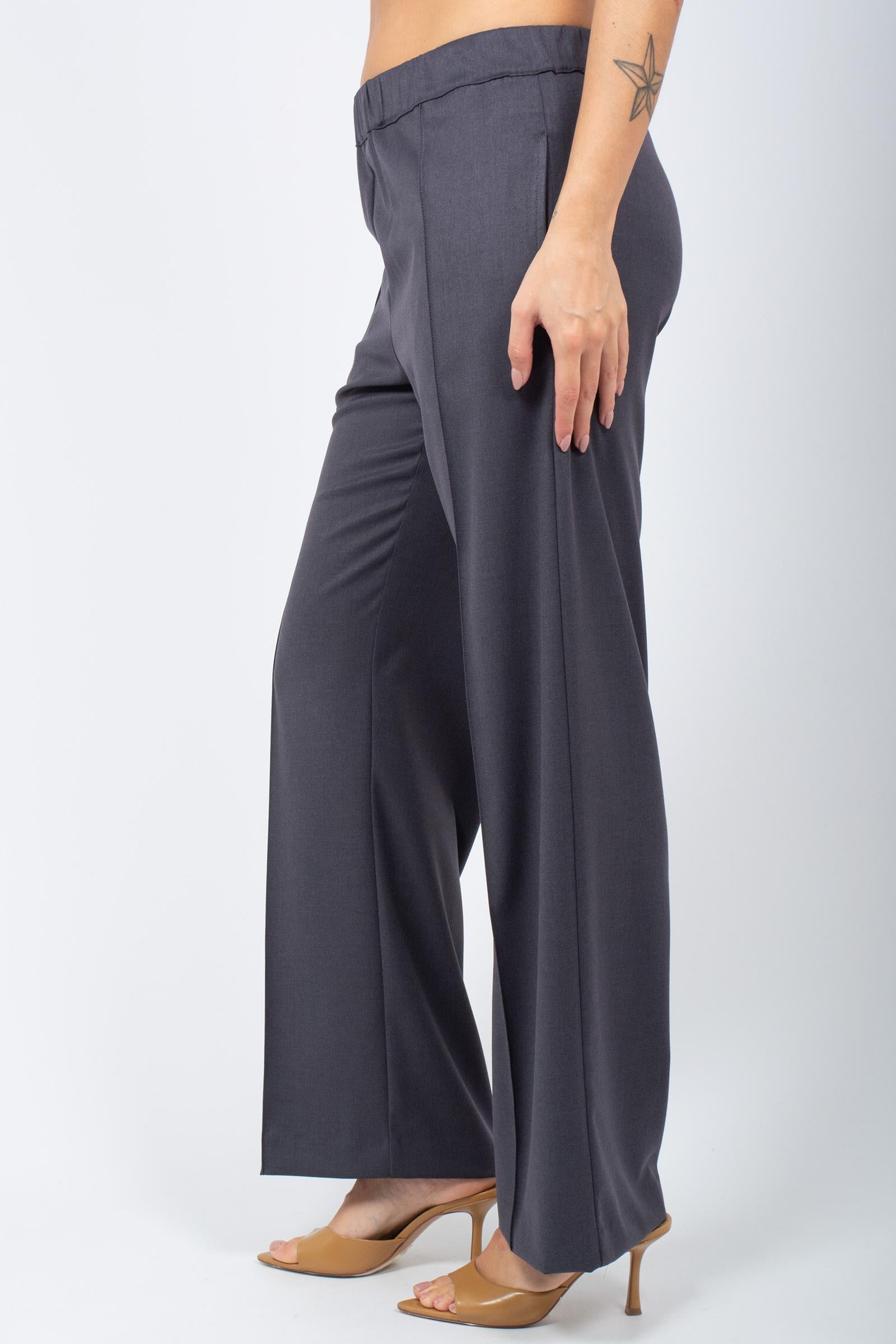 pantalone in misto viscosa S2103564 060 ANNA SERAVALLI 