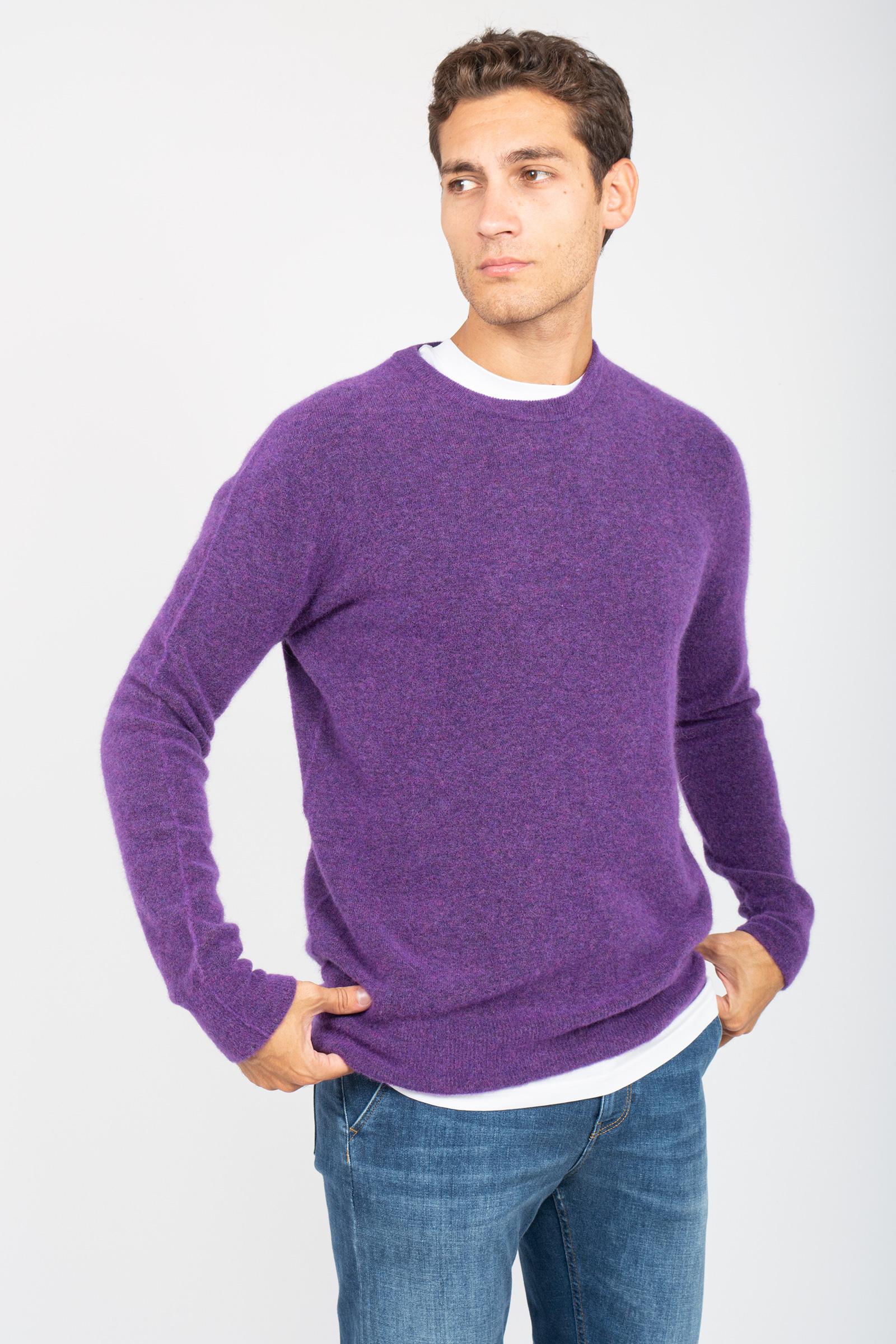 girocollo in misto alpaca 253M14001 34 ROBERTO COLLINA 