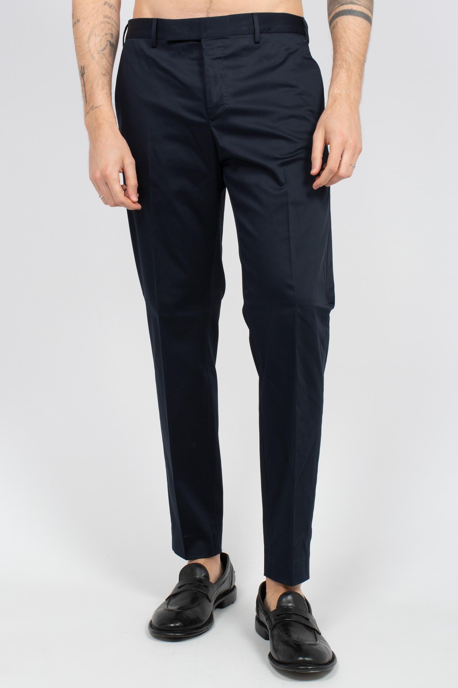 pantalone in cotone stretch 'dieci fit' COASX0Z00FWD NU680360 PT TORINO 