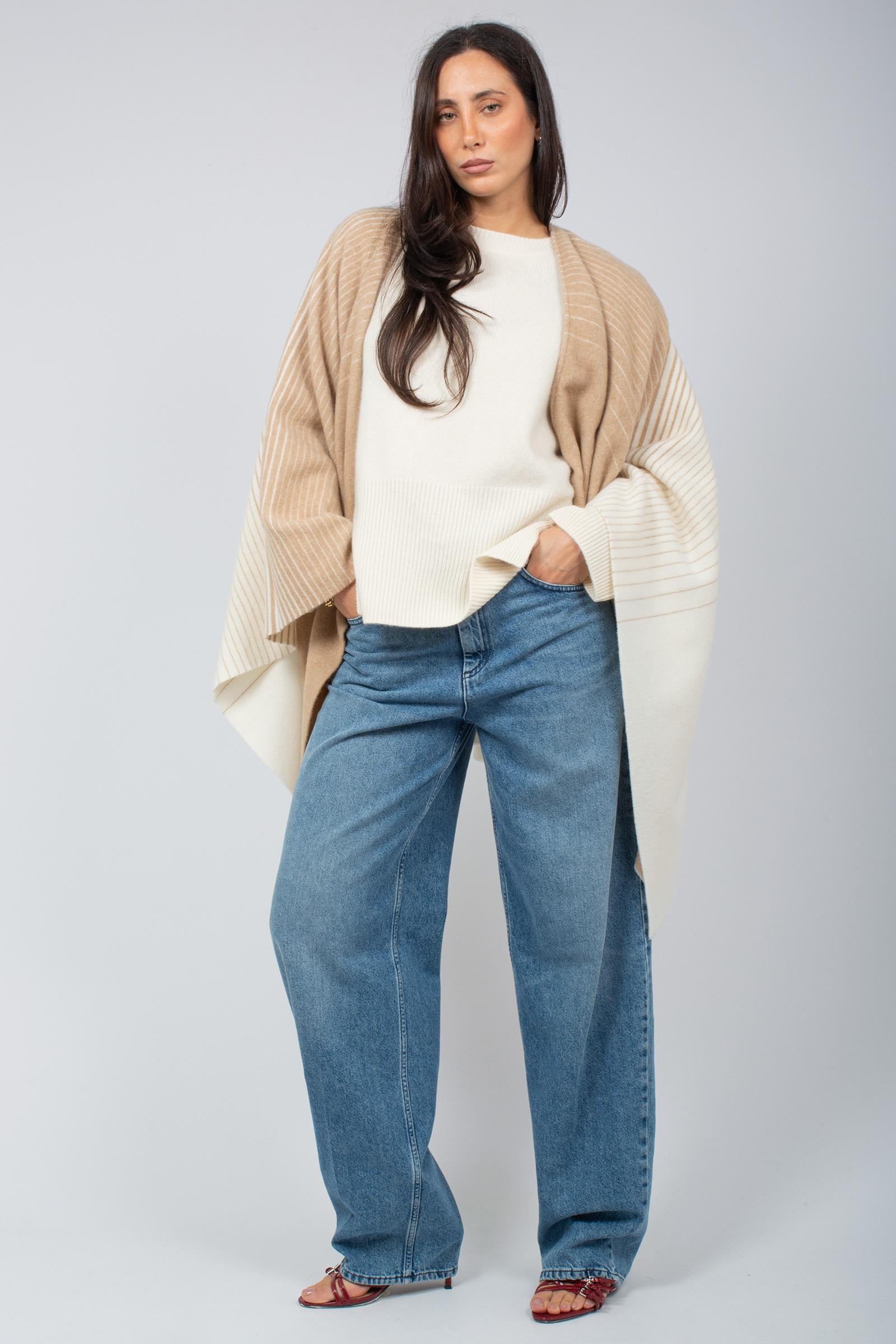 Sciarpa in misto lana 'brenta' 2526546028000 001 MM - MAX MARA 