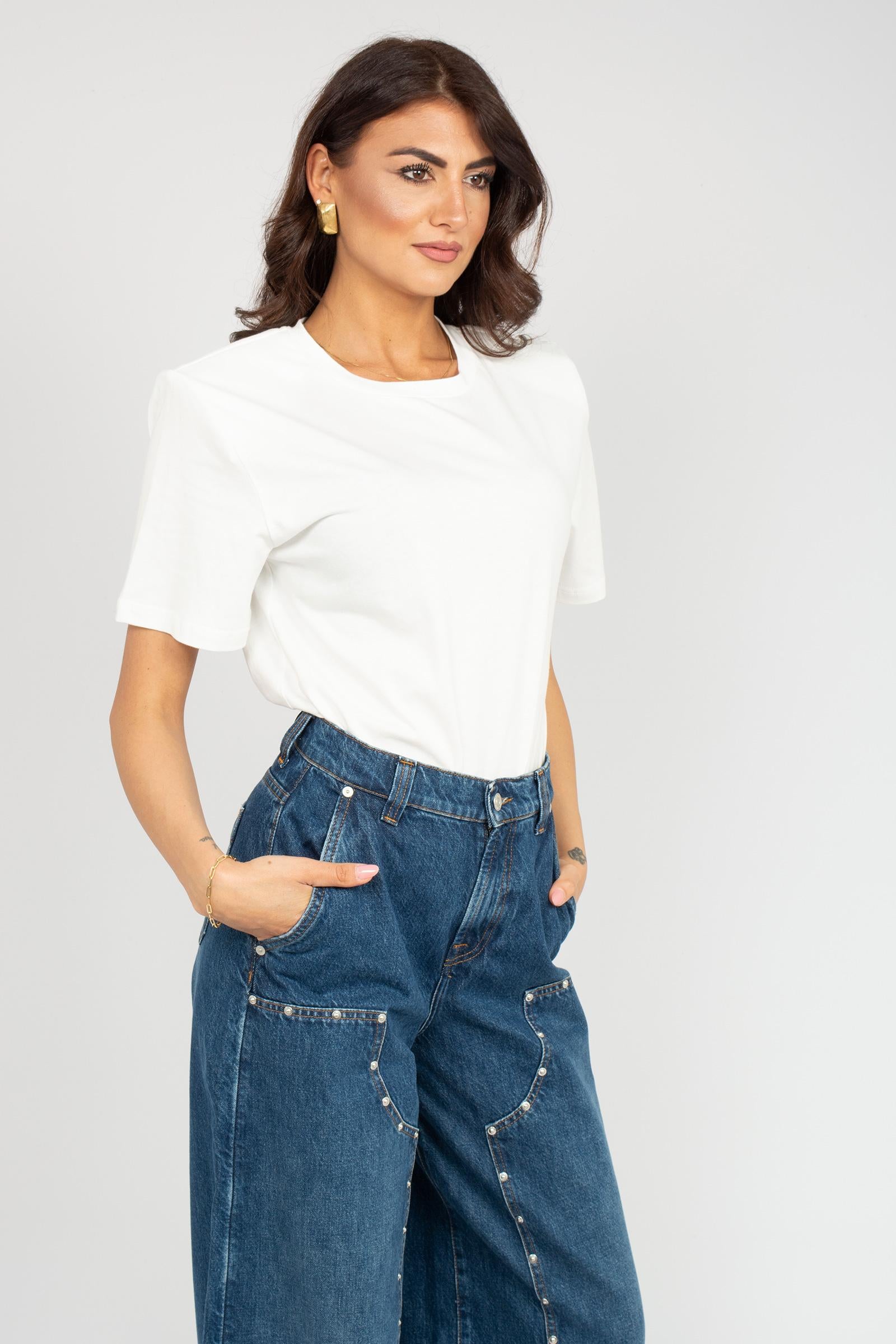 t-shirt body in cotone S26TS07 W118 WEILI ZHENG 