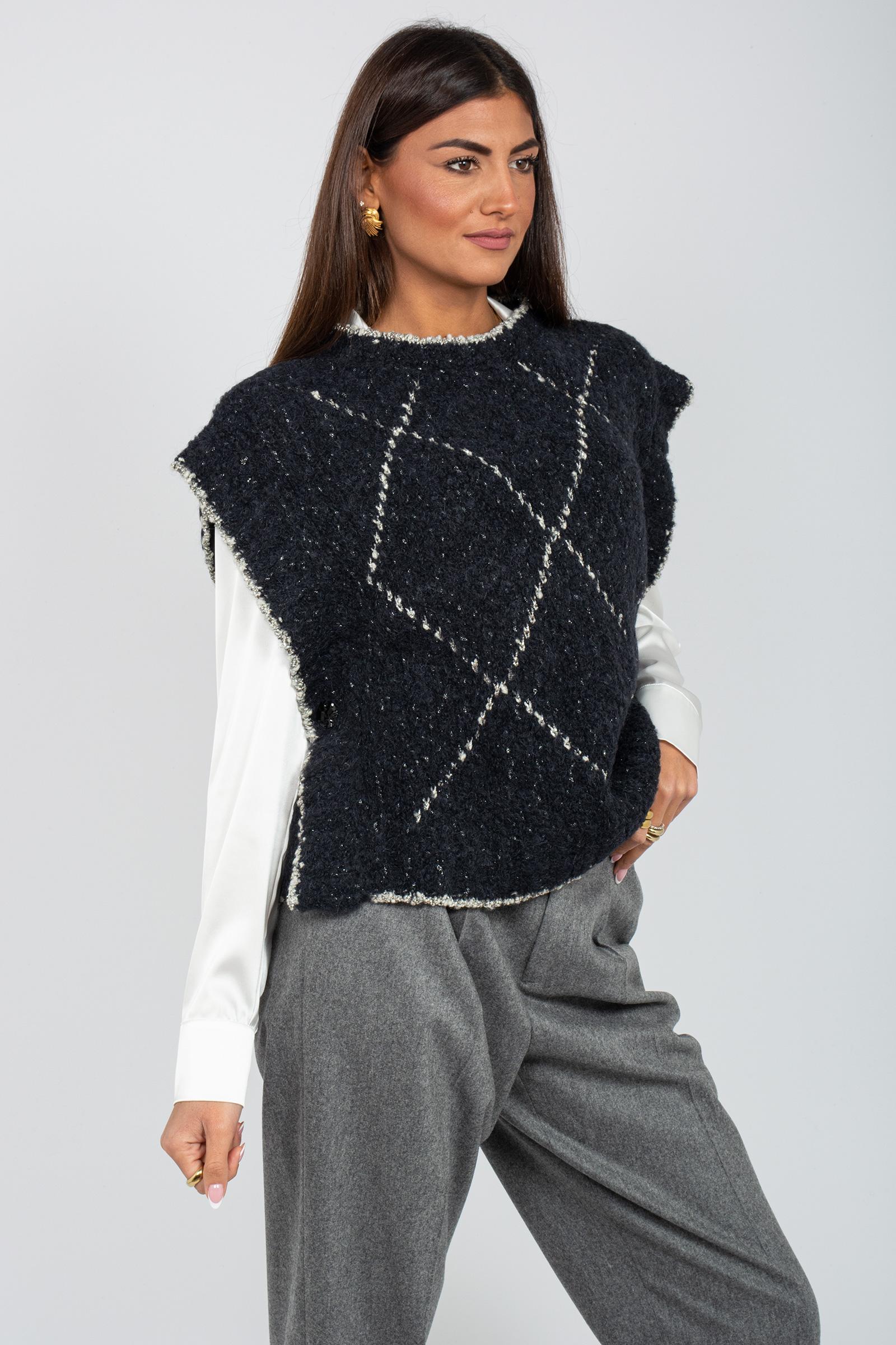 smanicato con macro rombi 61482 2 D.EXTERIOR 