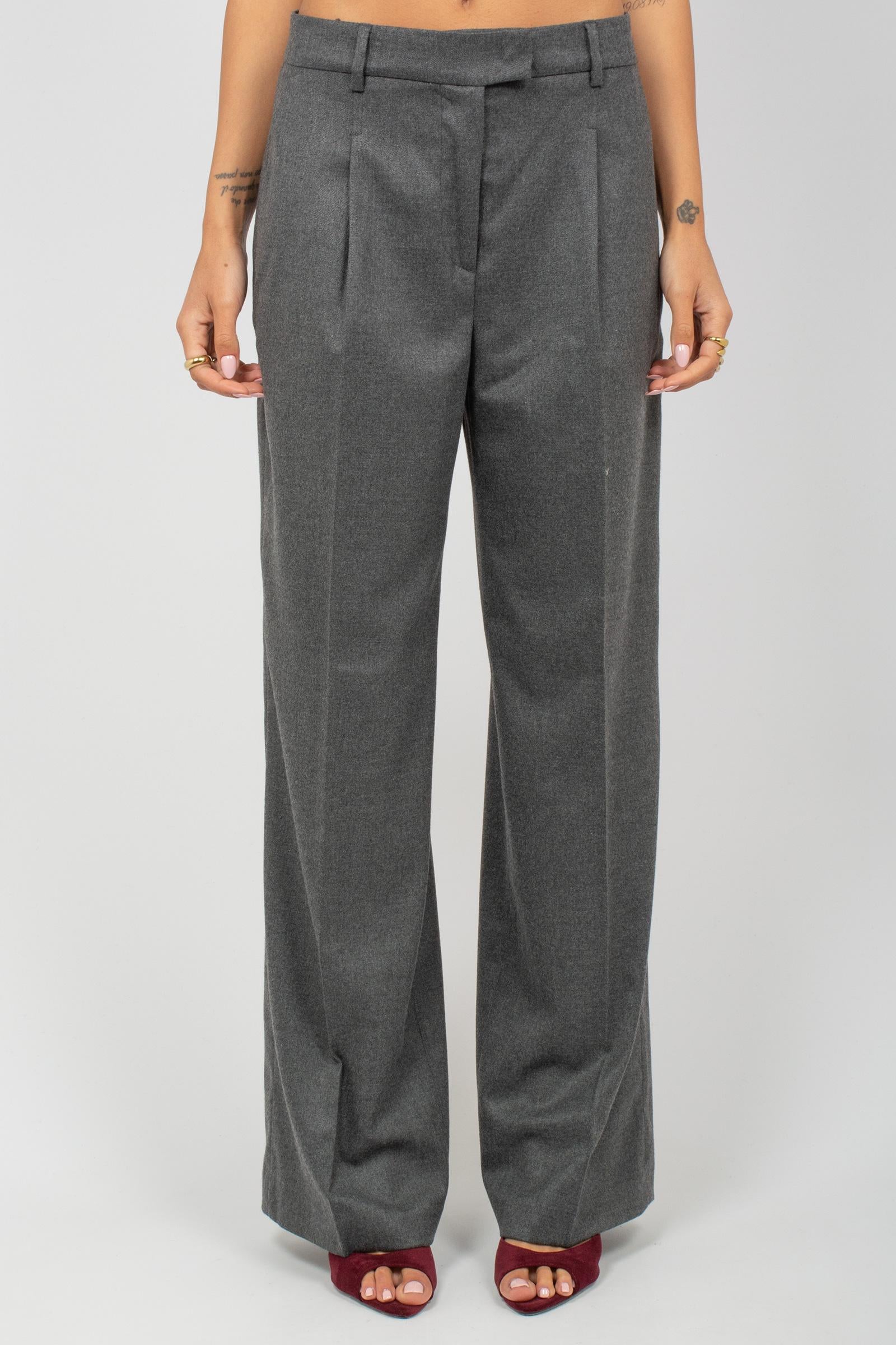 pantalone in flanella di misto lana PT1369540261 922 SEVENTY 