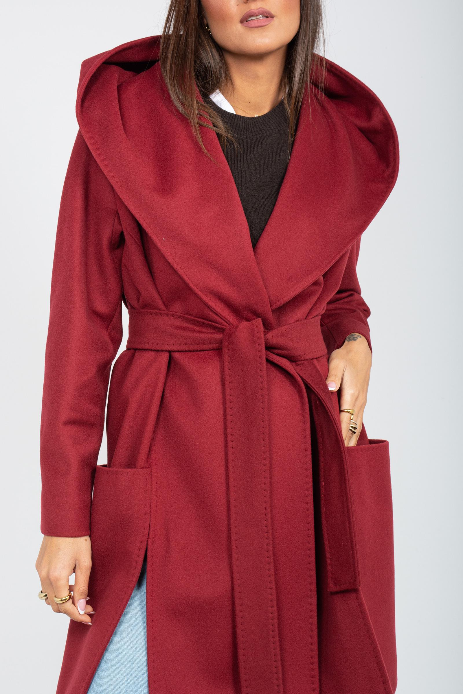 cappotto con cappuccio in lana e cashmere 3600364408 9057 TARDIA 