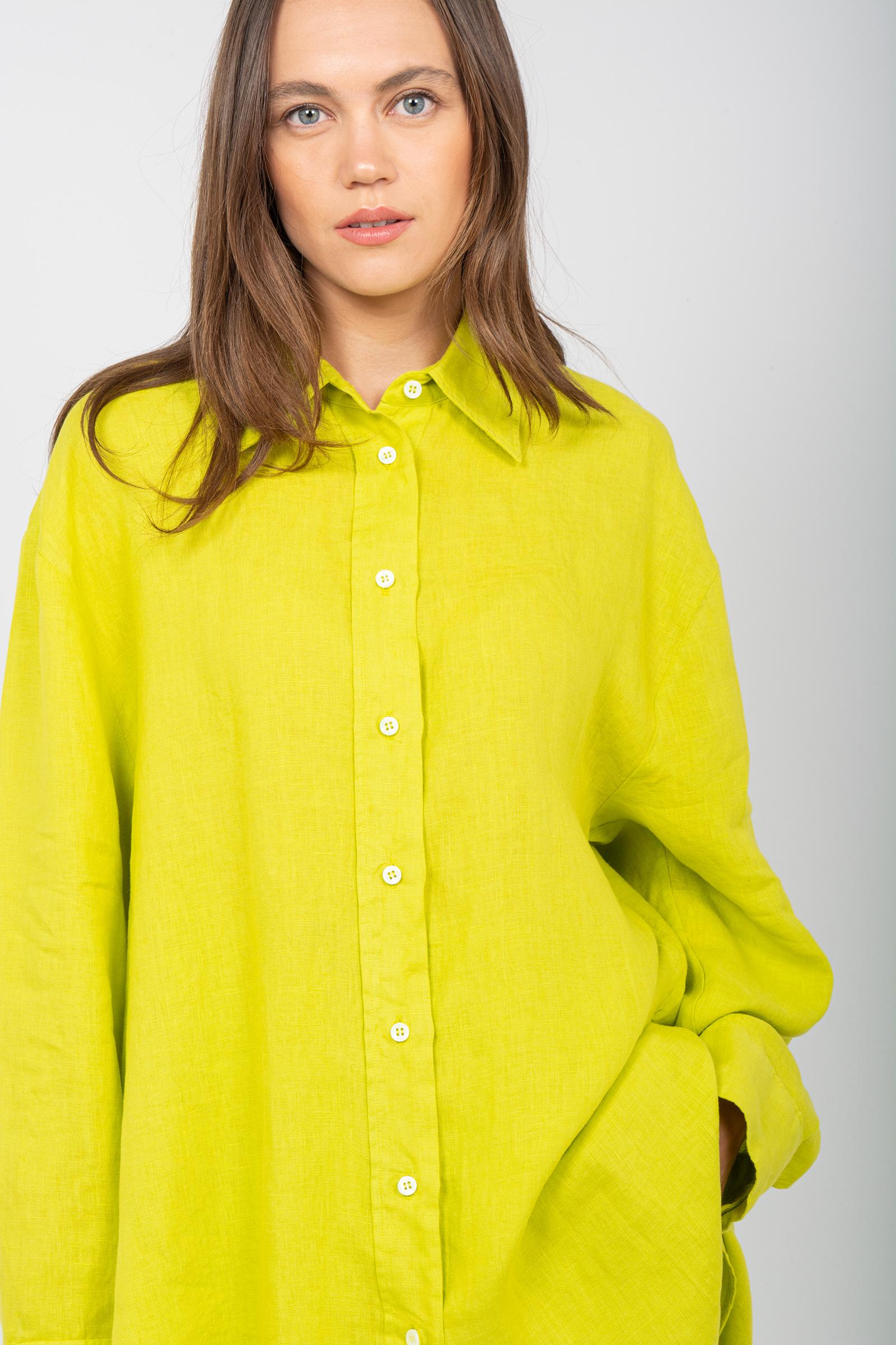 camicia in lino LS467S01 225 DRUMOHR 