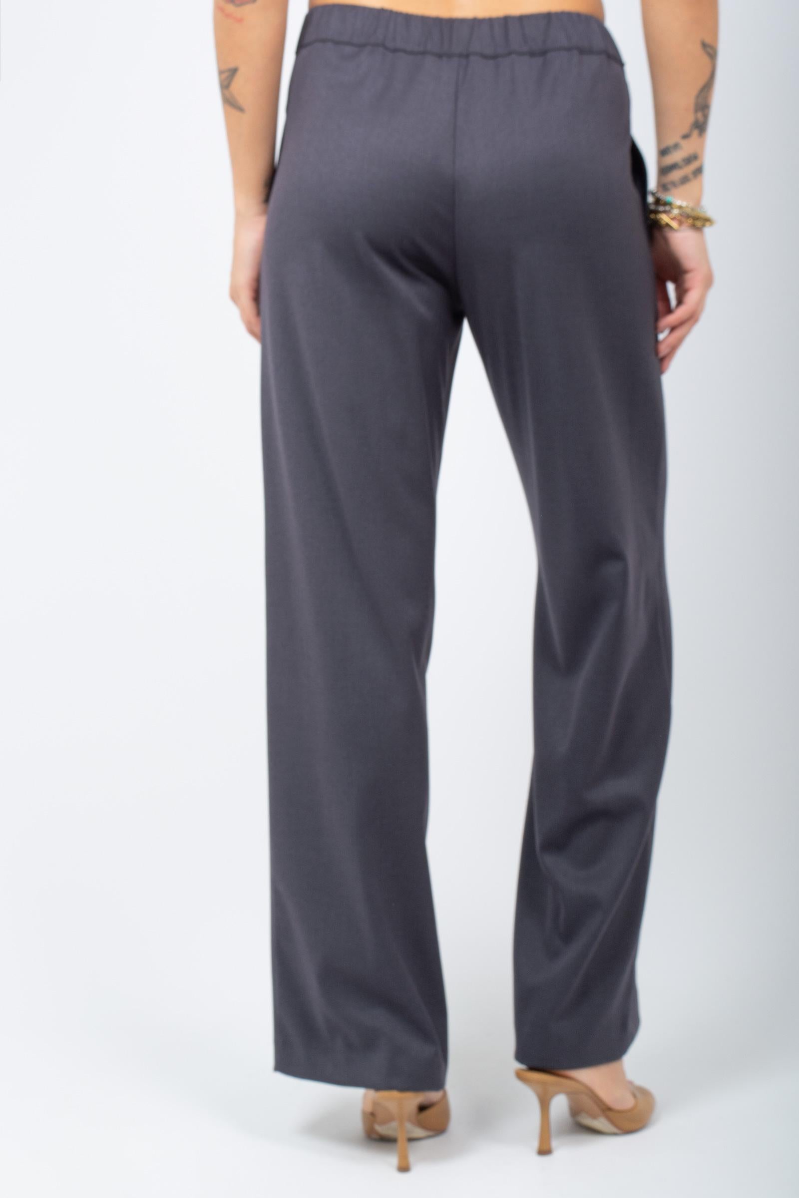 pantalone in misto viscosa S2103564 060 ANNA SERAVALLI 