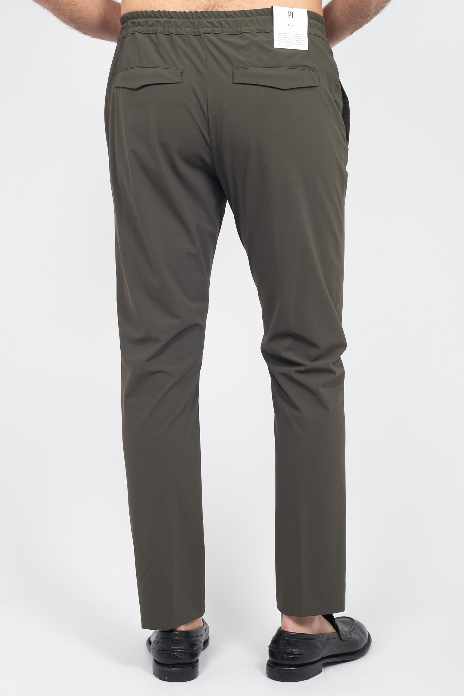 pantalone tessuto tecnico 'omega' C0ASMGZS0KLT CV160445 PT TORINO 