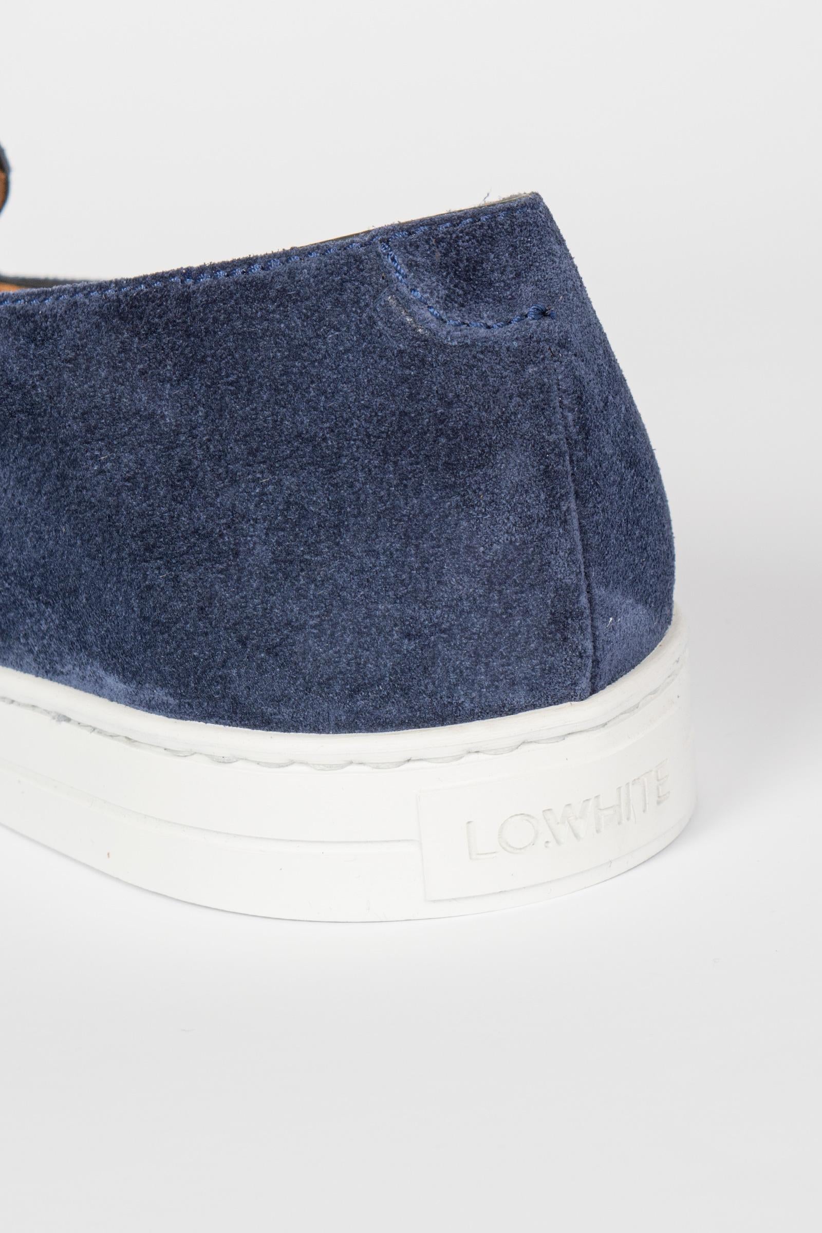 mocassini in suede 29002FLORENCE BLUETTE LO.WHITE 