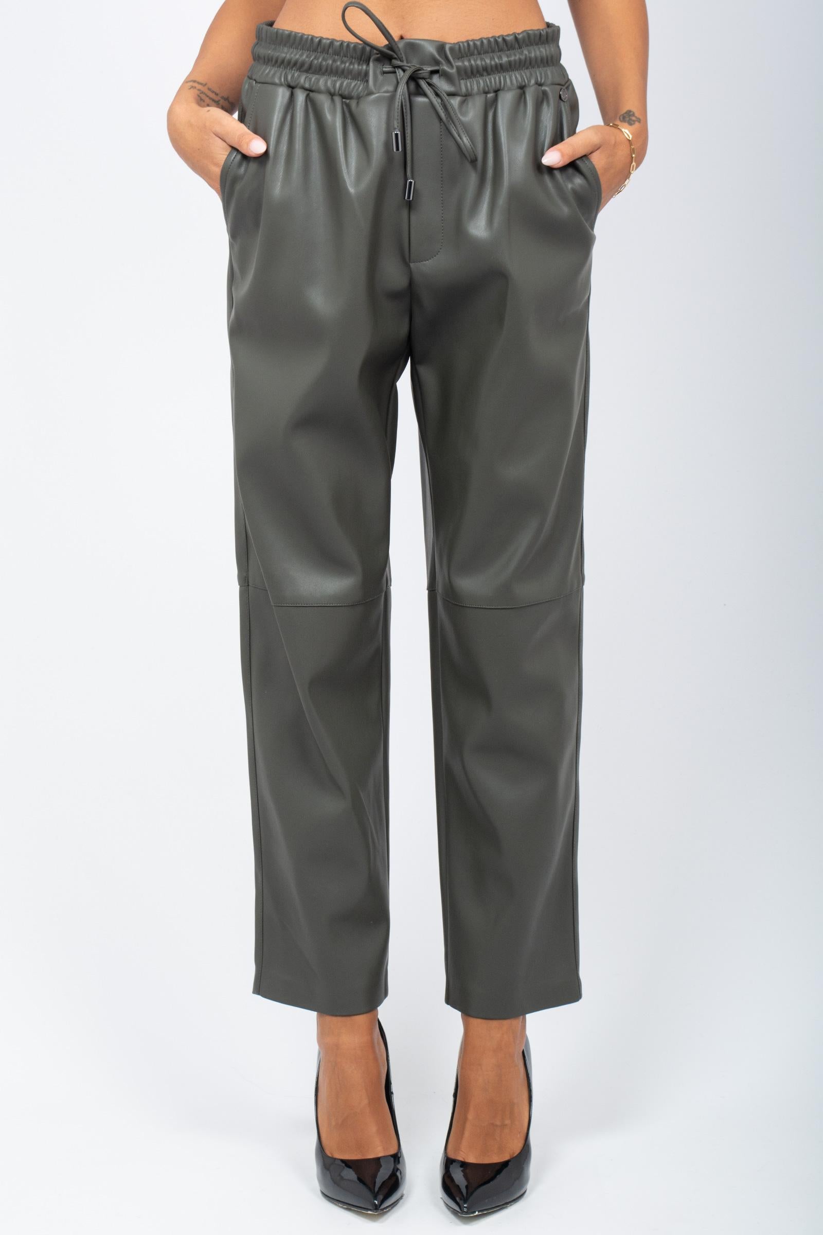 pantalone in ecopelle P701R008428N 25 DIANA GALLESI 