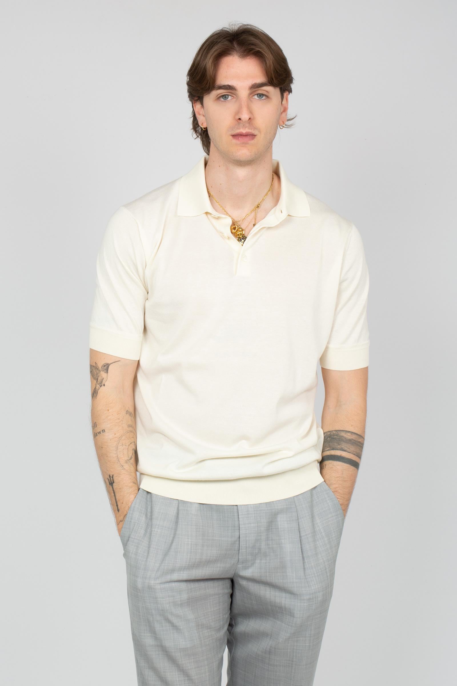 polo 3 bottoni in cotone TL4SPM110NTS 60MGU0015 PT TORINO 