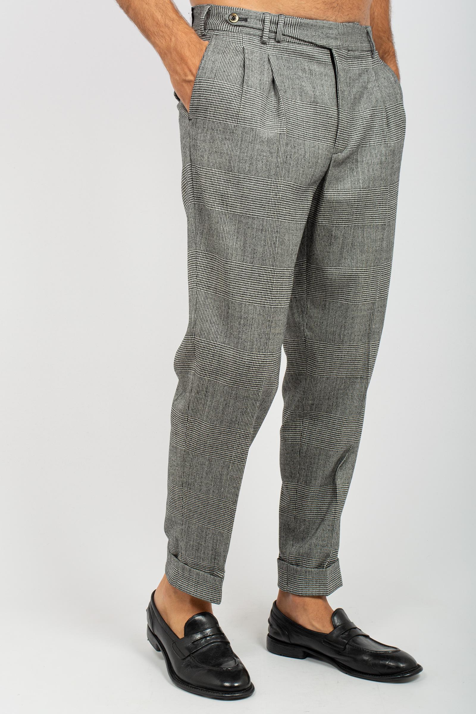 pantalone in misto lana 'carrot' COZFCLZB0CL1 RG260990 PT TORINO 