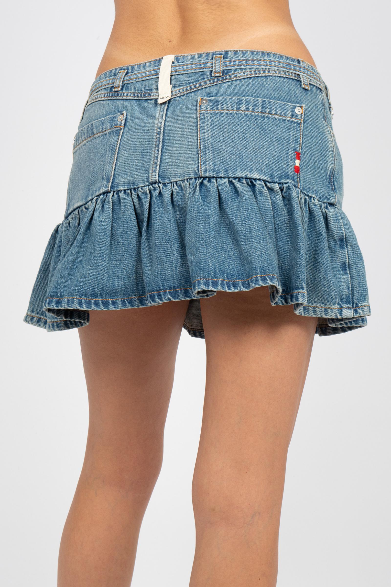 minigonna in denim AMD178D3801033 C0999 AMISH 