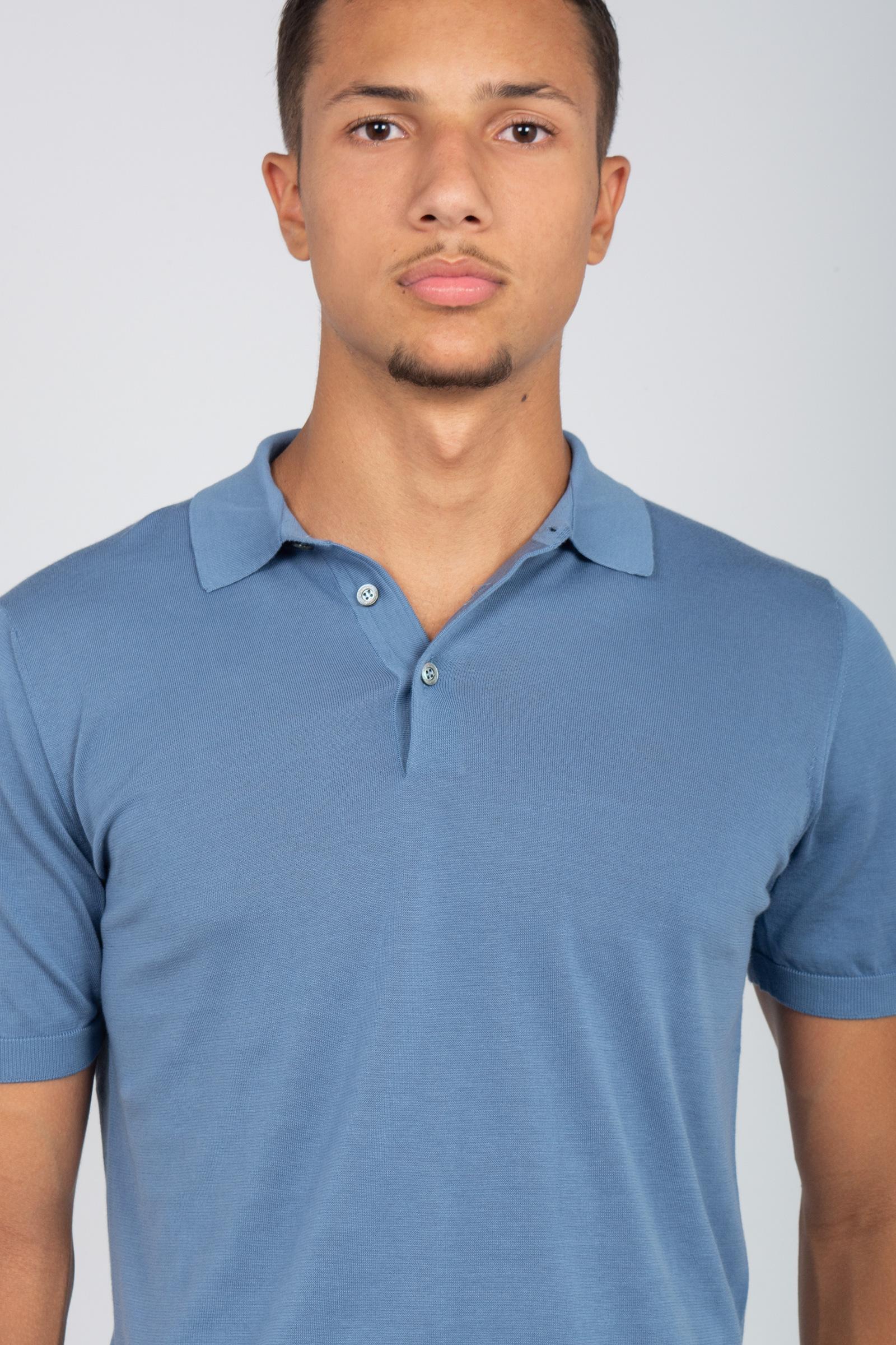polo in cotone unito D0GN202 725 DRUMOHR 
