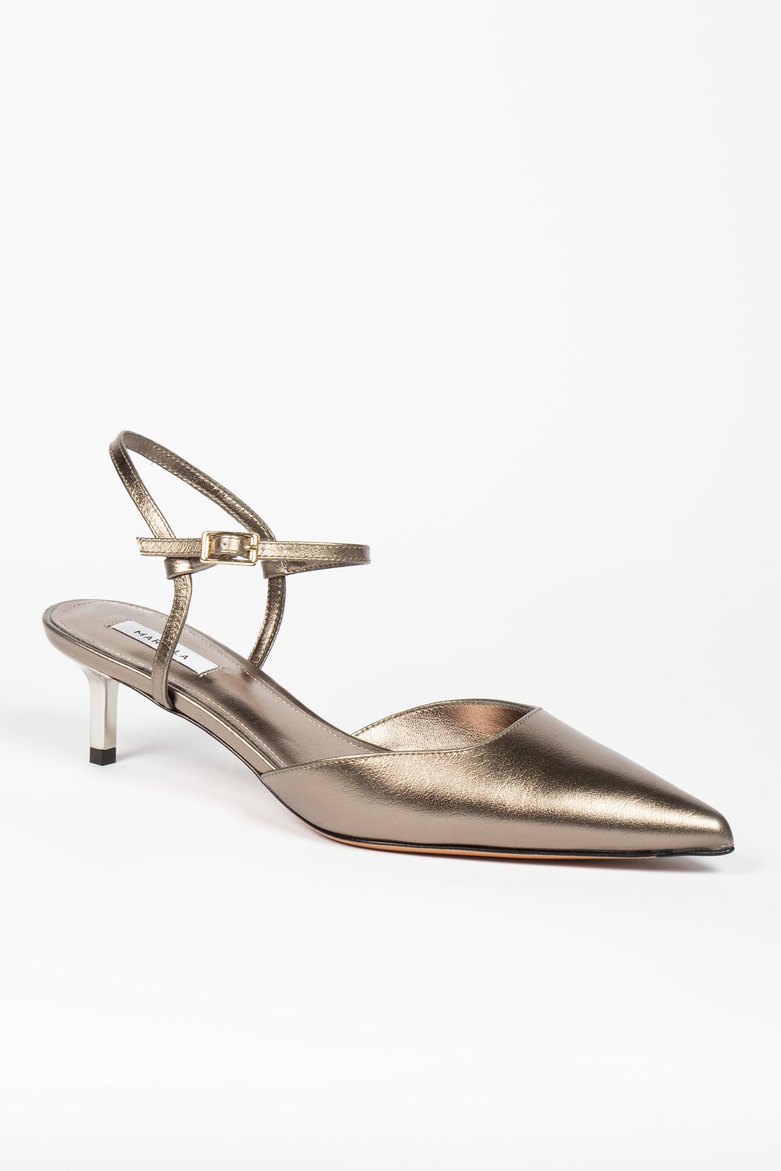 decollete 50mm in pelle 'pulvino' PULVINO 001 MARELLA 