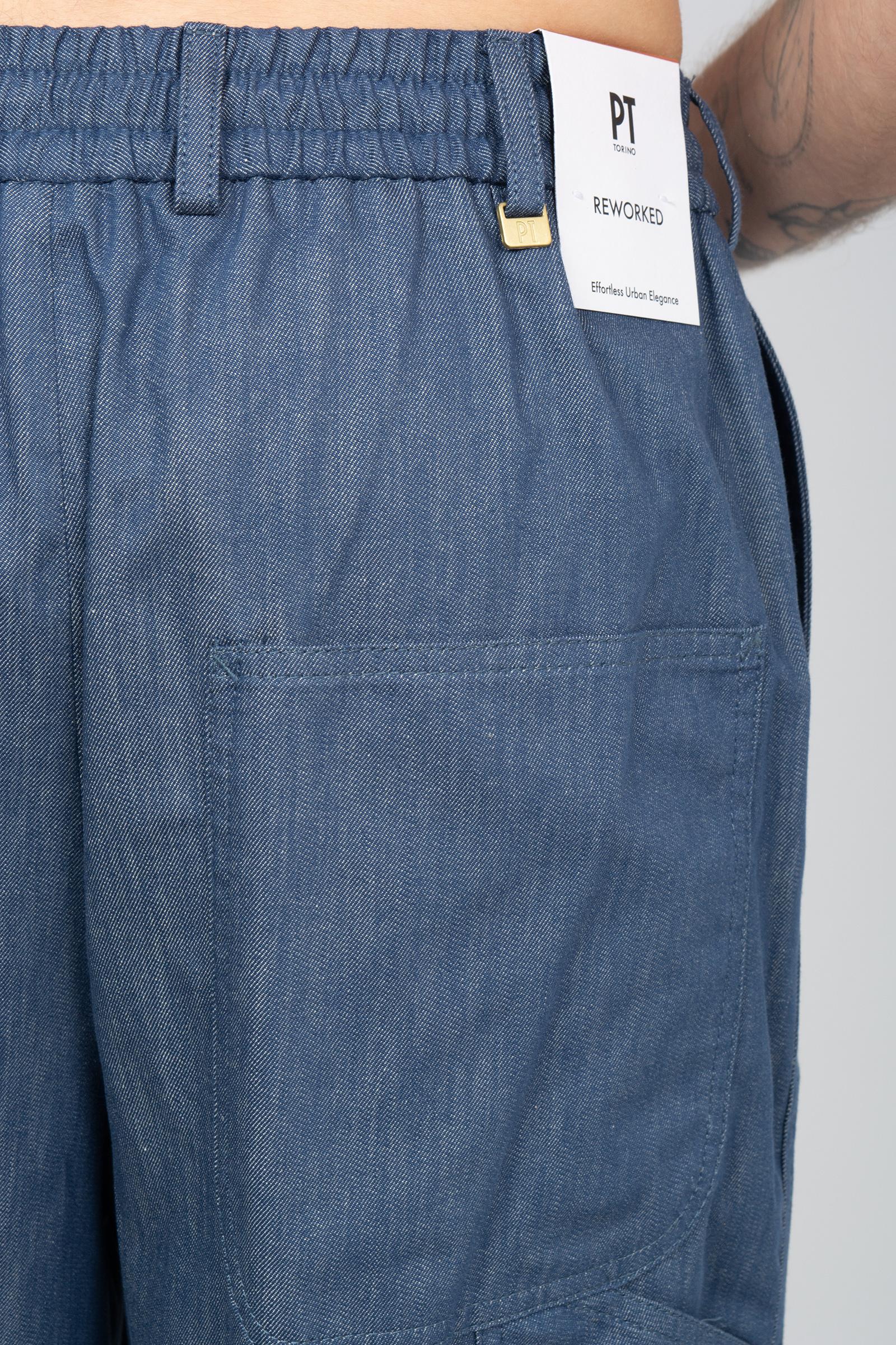 jogger in misto cotone 'wide fit' COASWDZB00KLT BB700360 PT TORINO 