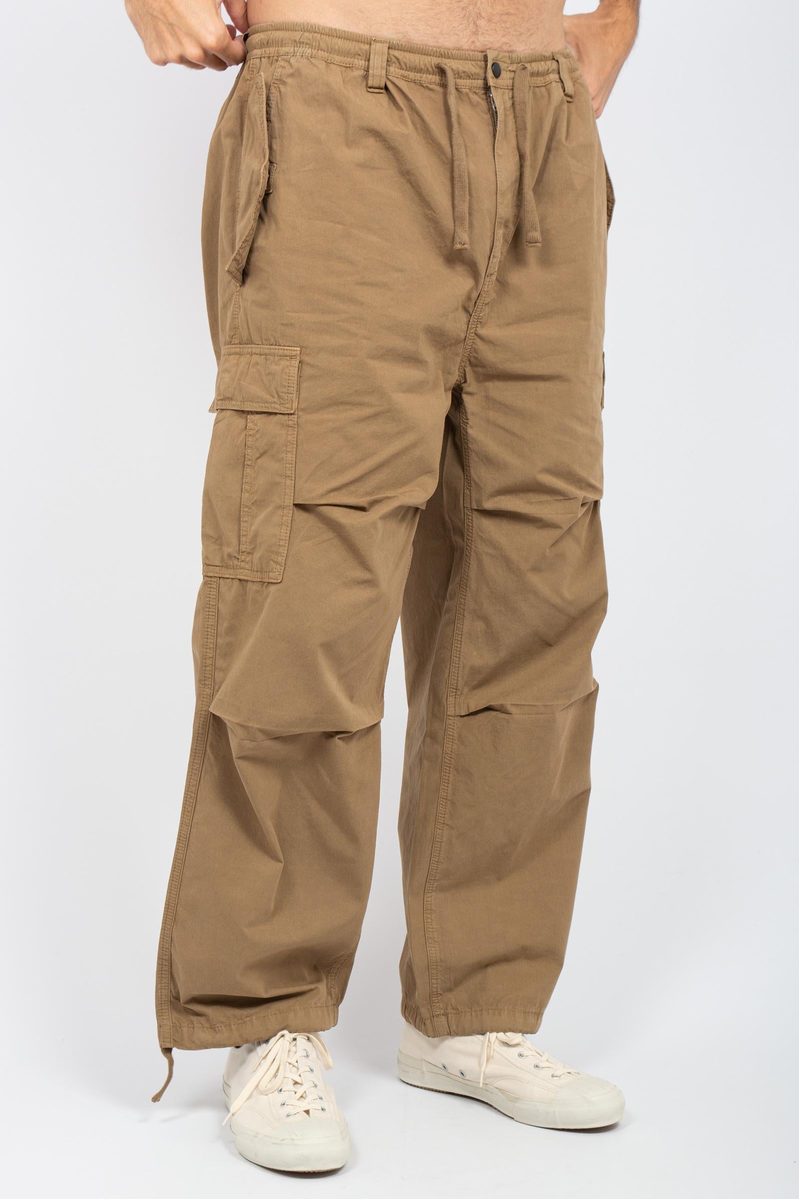 pantalone cargo in cotone washed 'para' AMU123CK820569 C0383 AMISH 