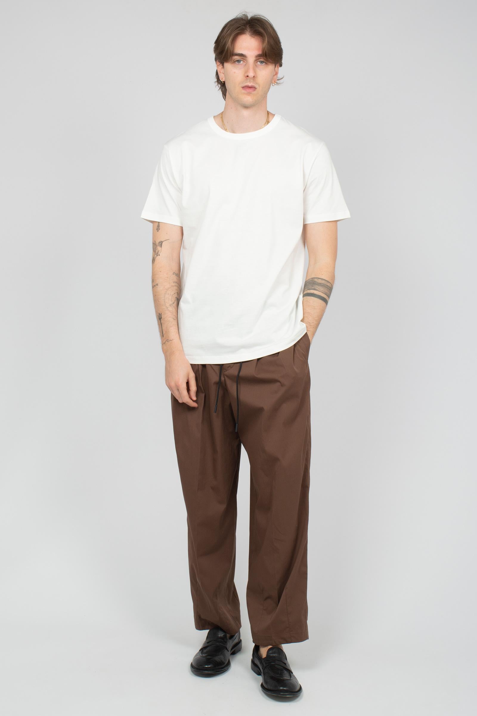 jogger in misto cotone 'wide fit' COASWDZB00KLT VD050170 PT TORINO 