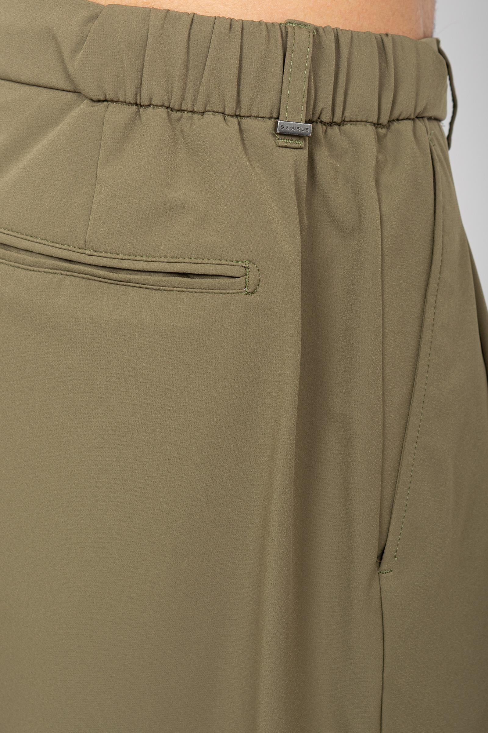 jogger in tessuto tecnico &#39;sato&#39; SATODNC VERDE BE ABLE 
