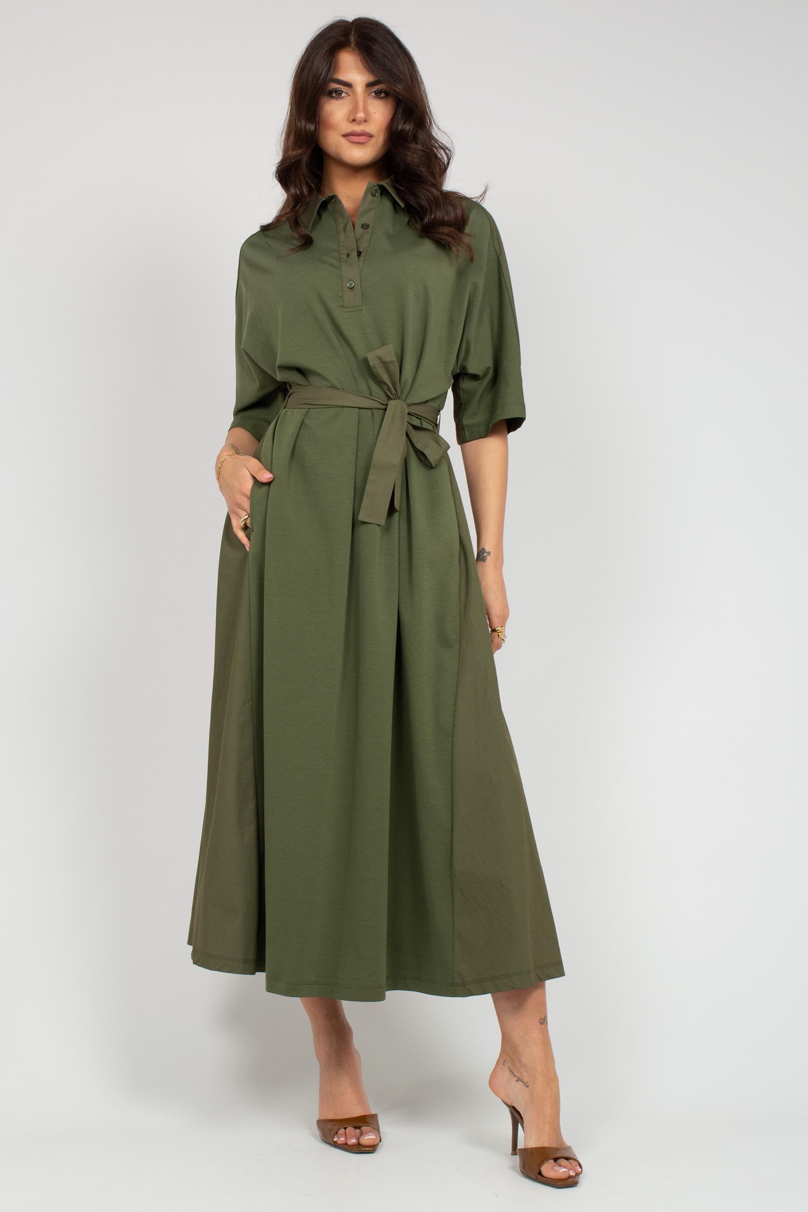 abito in jersery di cotone 'albero' 2616621028600 004 MM - MAX MARA 