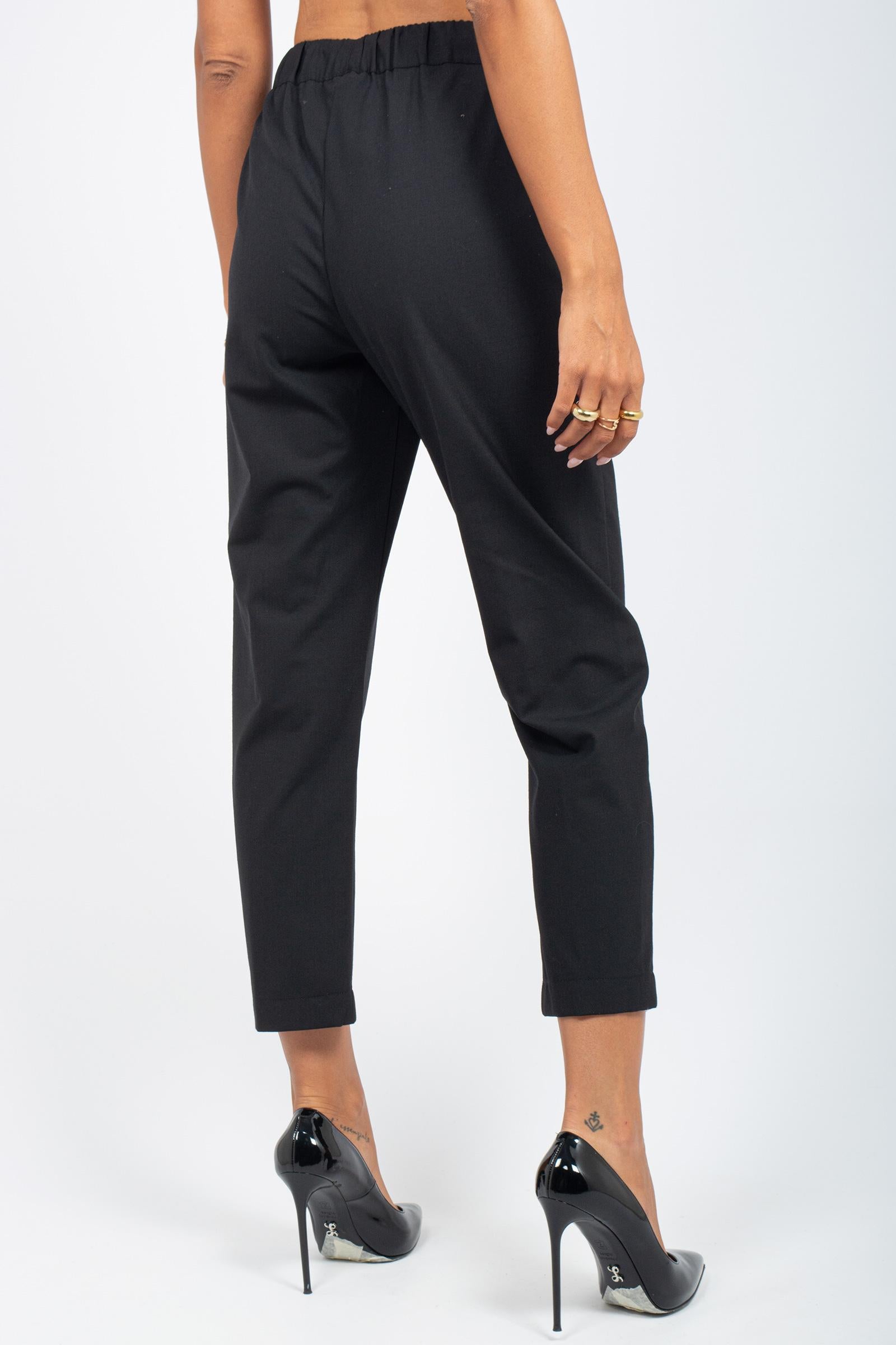 pantalone in misto lana 'buddy' Y5WI35 Y69 SEMICOUTURE 