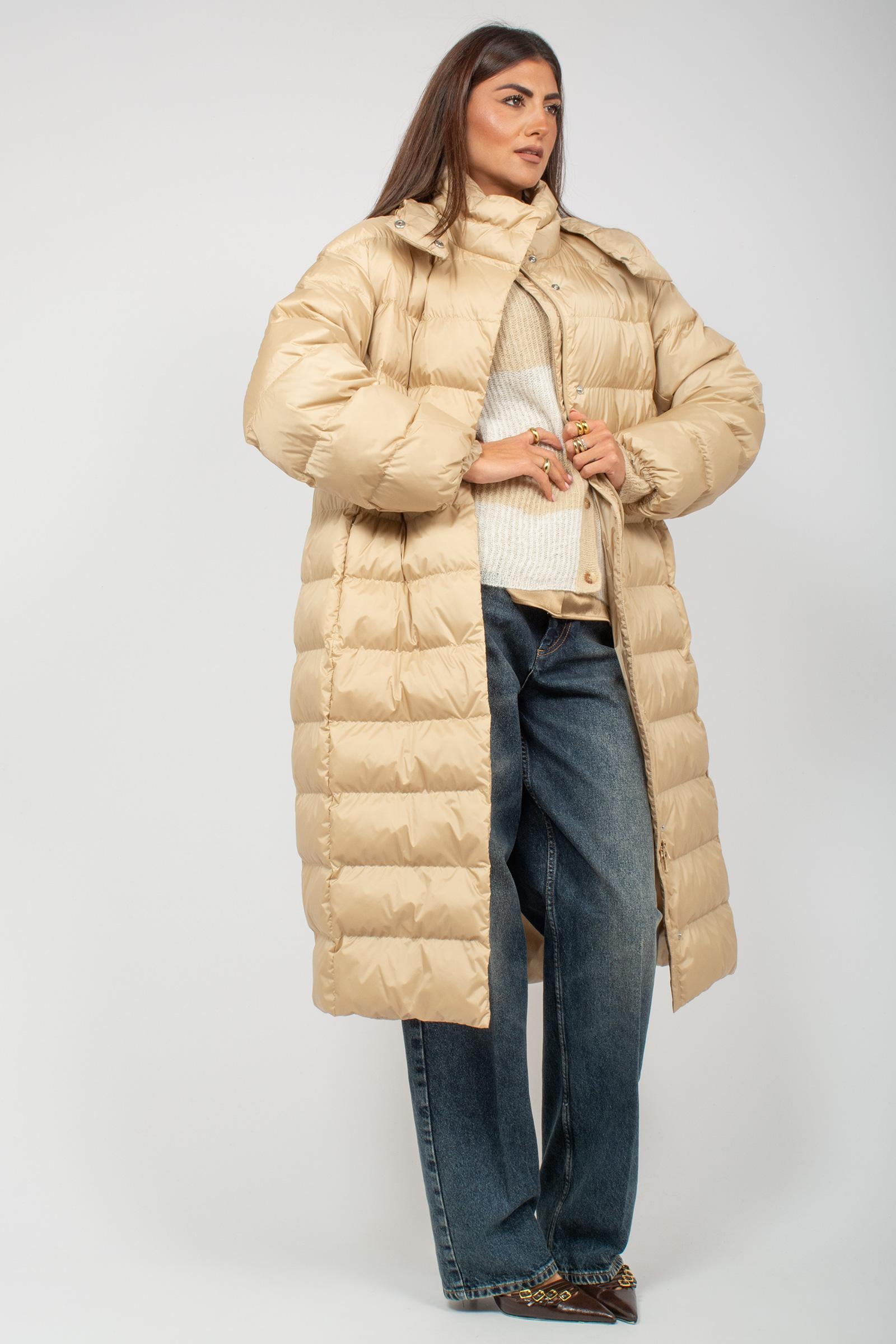 Piumino lungo in nylon 'carioca' 2526496018000 004 MM - MAX MARA 