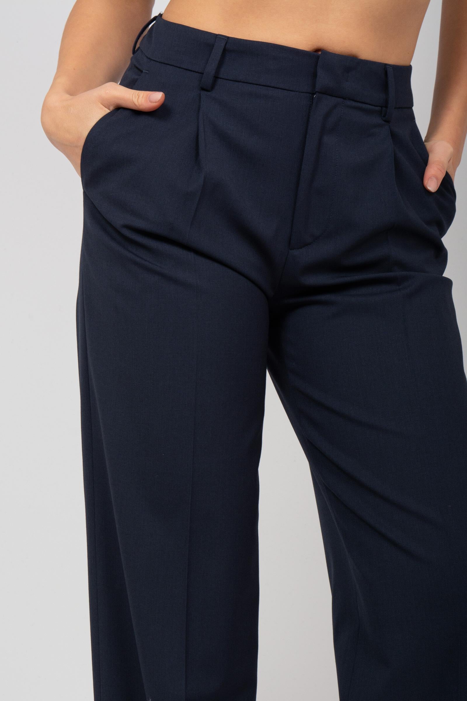 pantalone in fresco lana 'lola' CDVSLLZ00STD MA370360 PT TORINO 