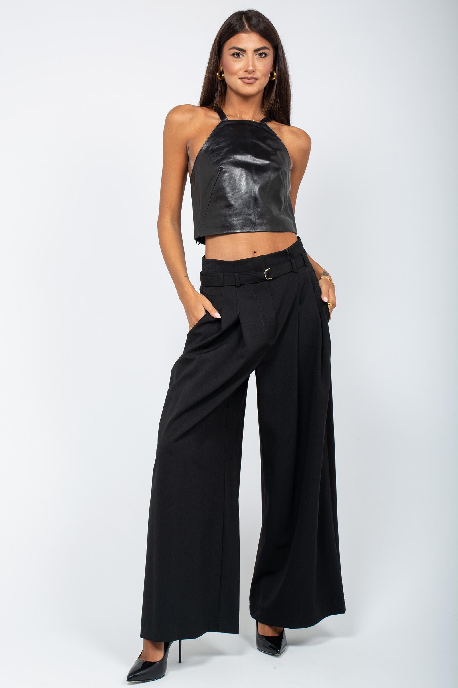 top in pelle 'duero' DUERO 003 MARELLA 