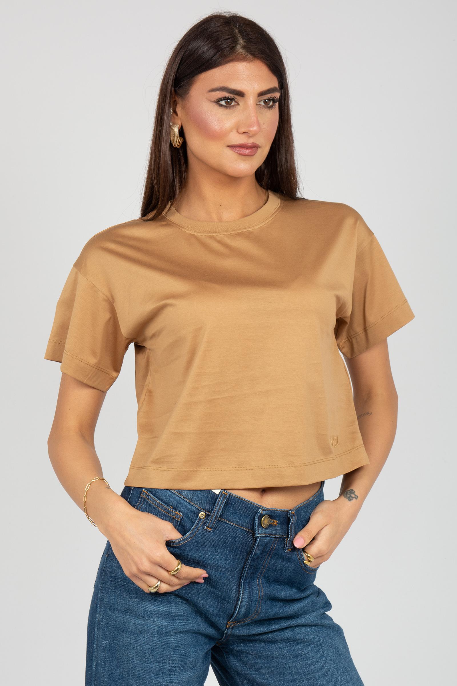 t-shirt in cotone 'radice' 2616941118600 024 MM - MAX MARA 