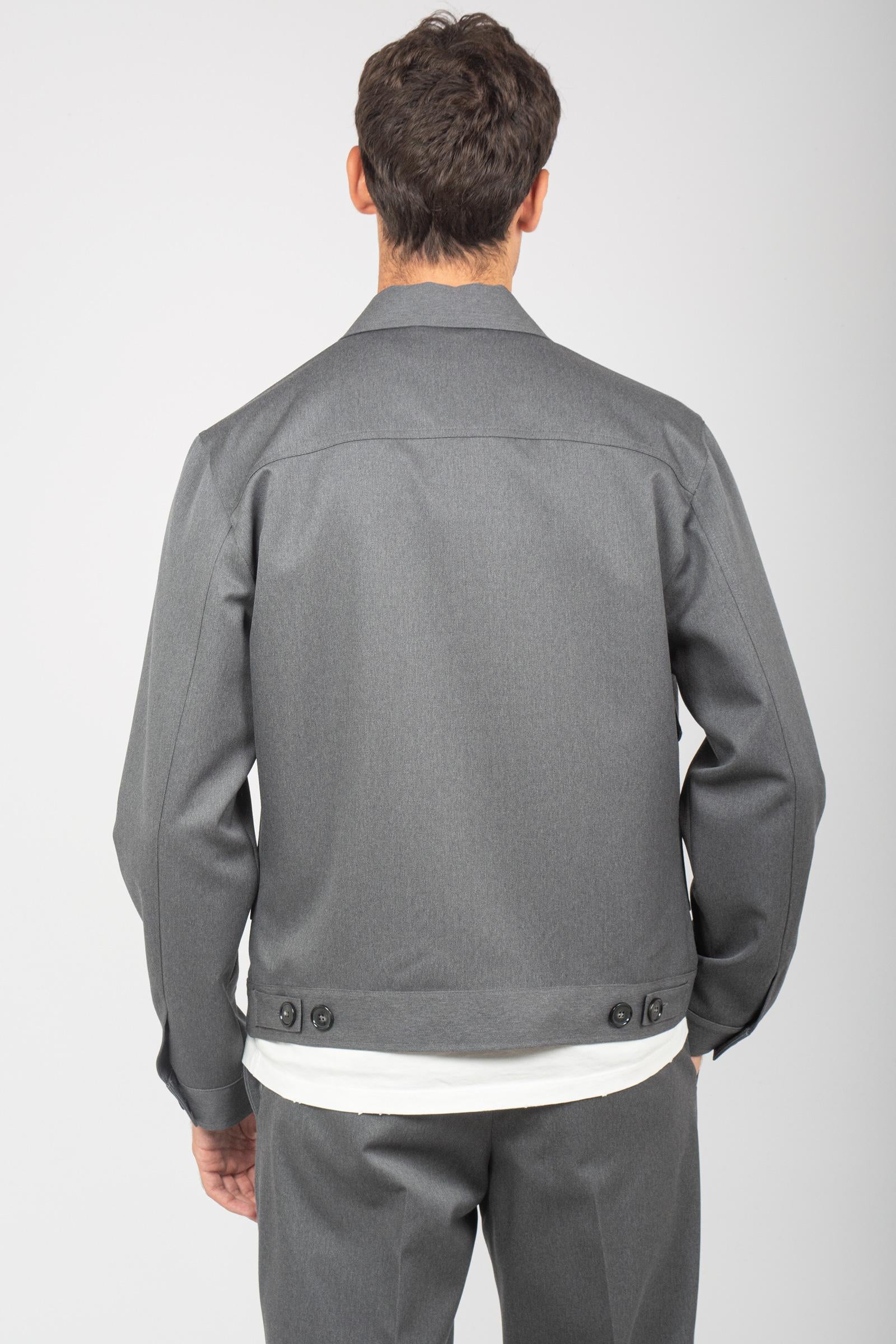 giacca cin riprese in gabardine di lana TL2FBK120TOR SD740230 PT TORINO 