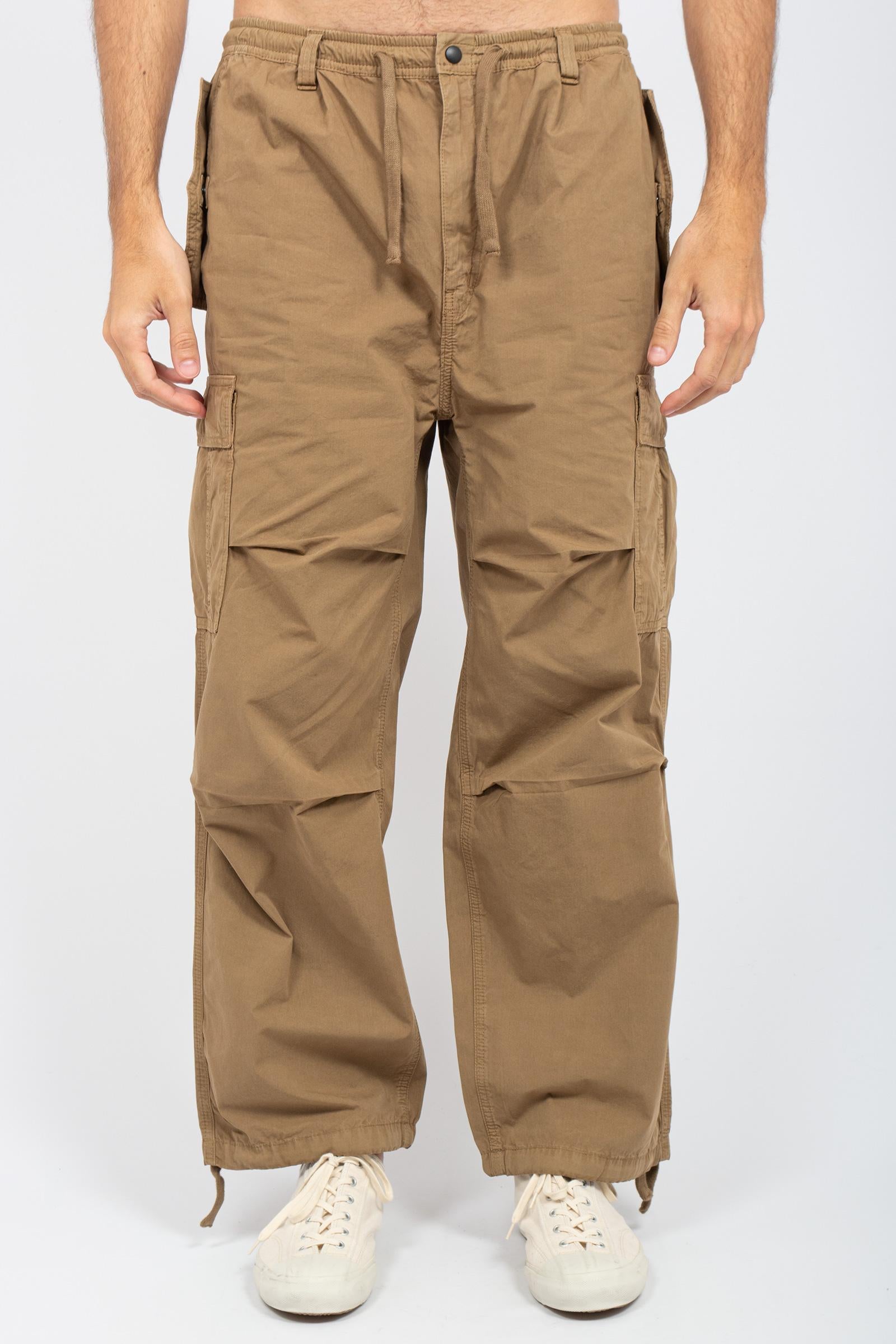 pantalone cargo in cotone washed 'para' AMU123CK820569 C0383 AMISH 