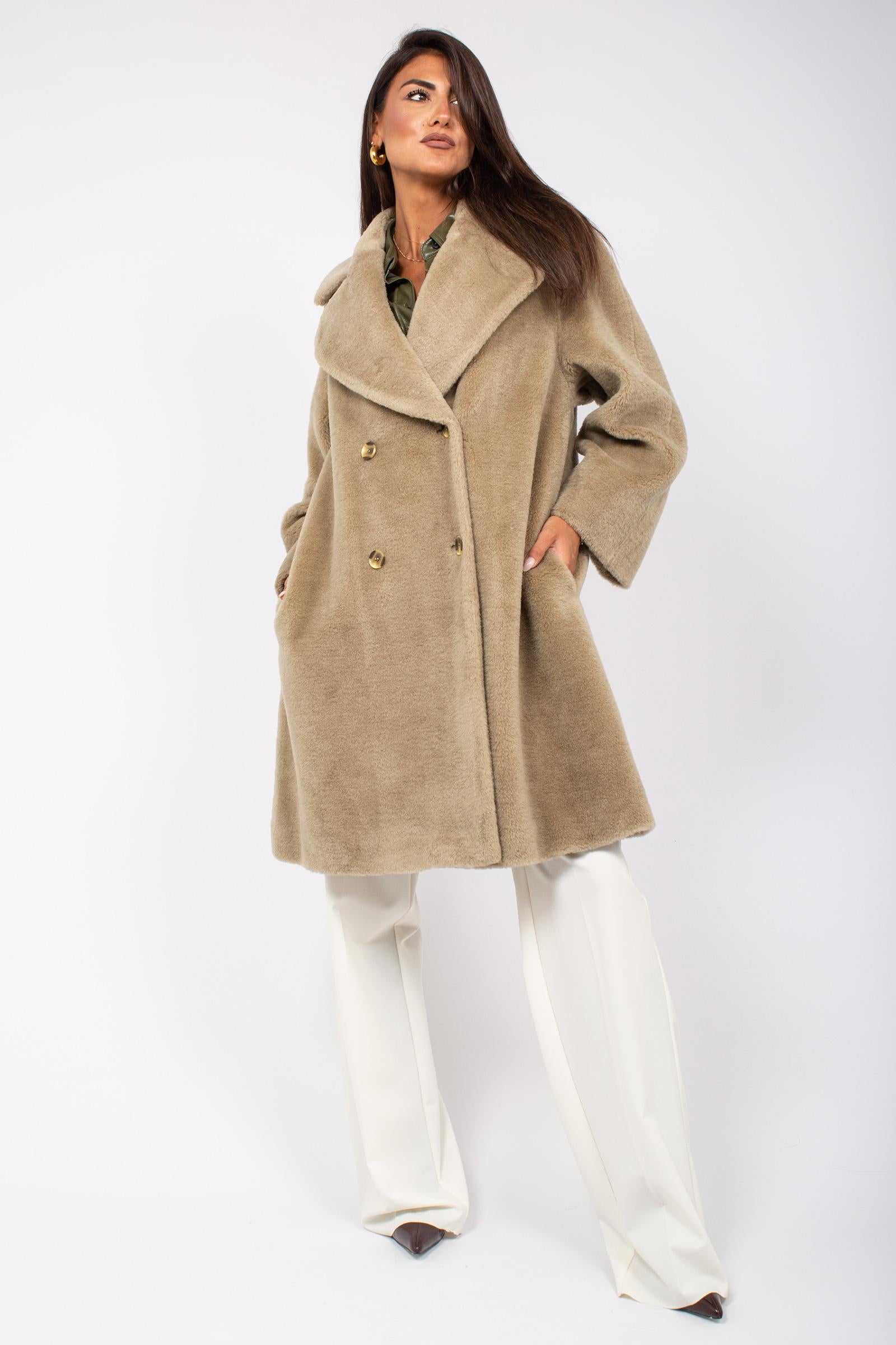 cappotto in ecopelo 'rosalia' ROSALIA 005 MARELLA 