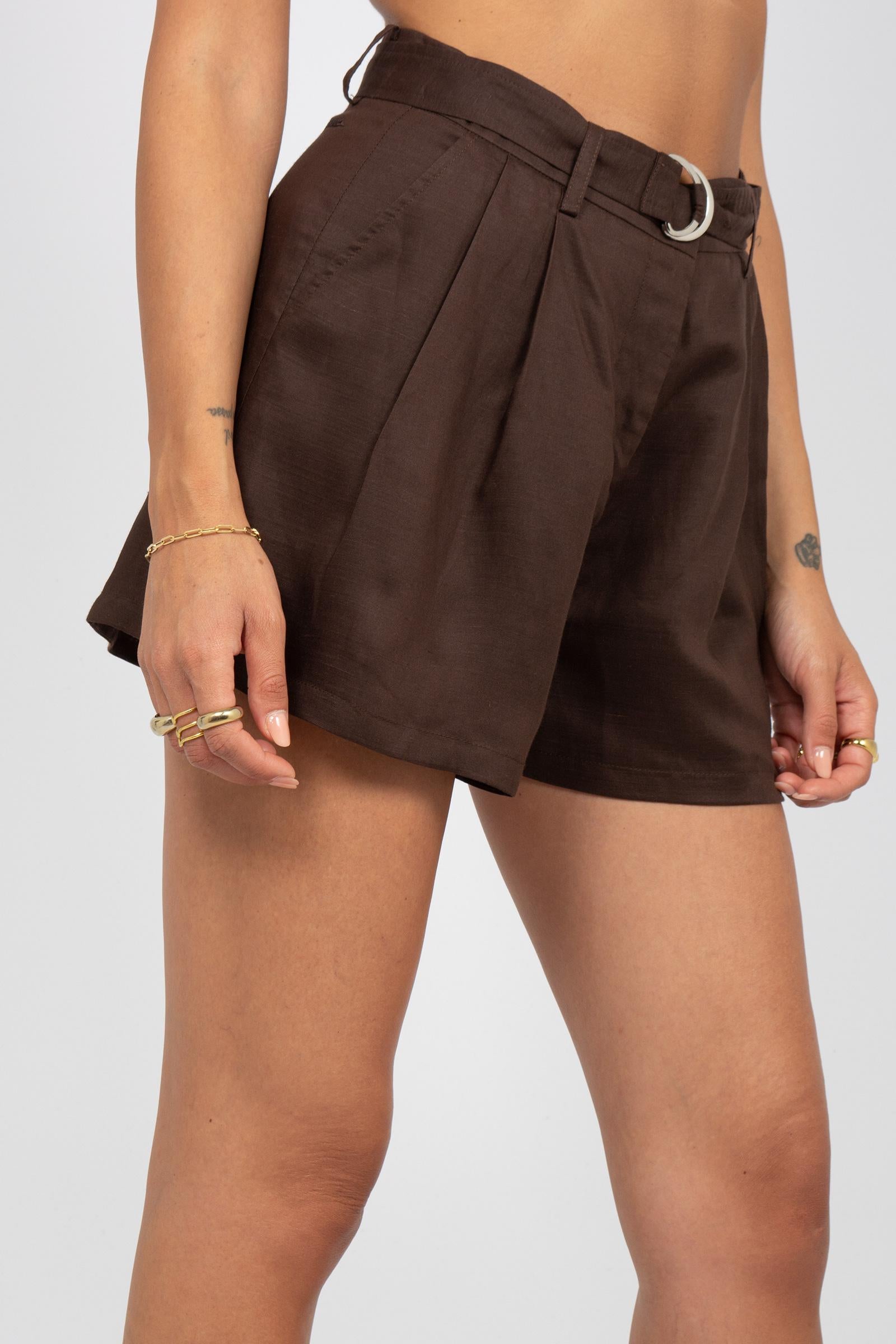 short in lino D48EP054CCE37 00420 ERMANNO - ERMANNO SCERVINO 